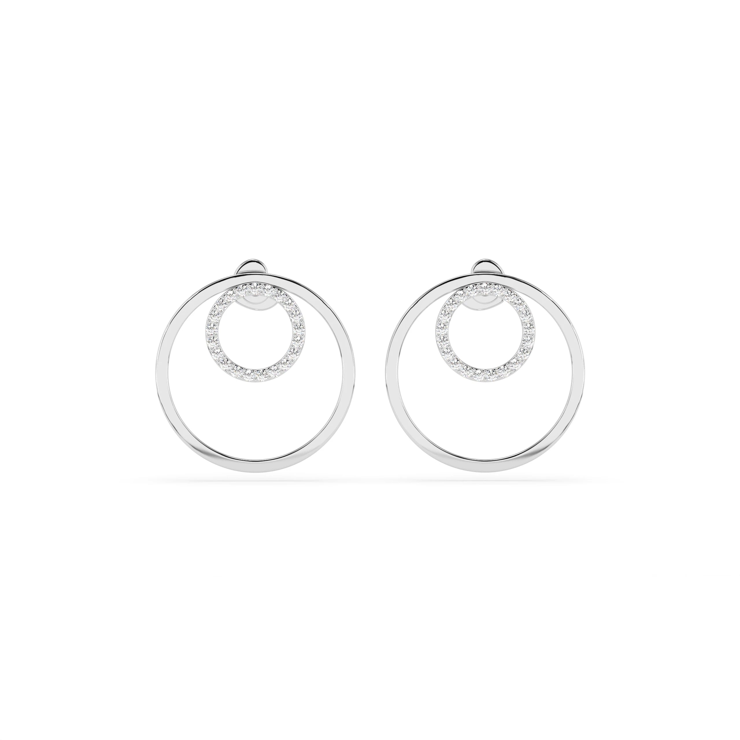 Minimalism Earring (Round), 0.25 ct — 102-10165