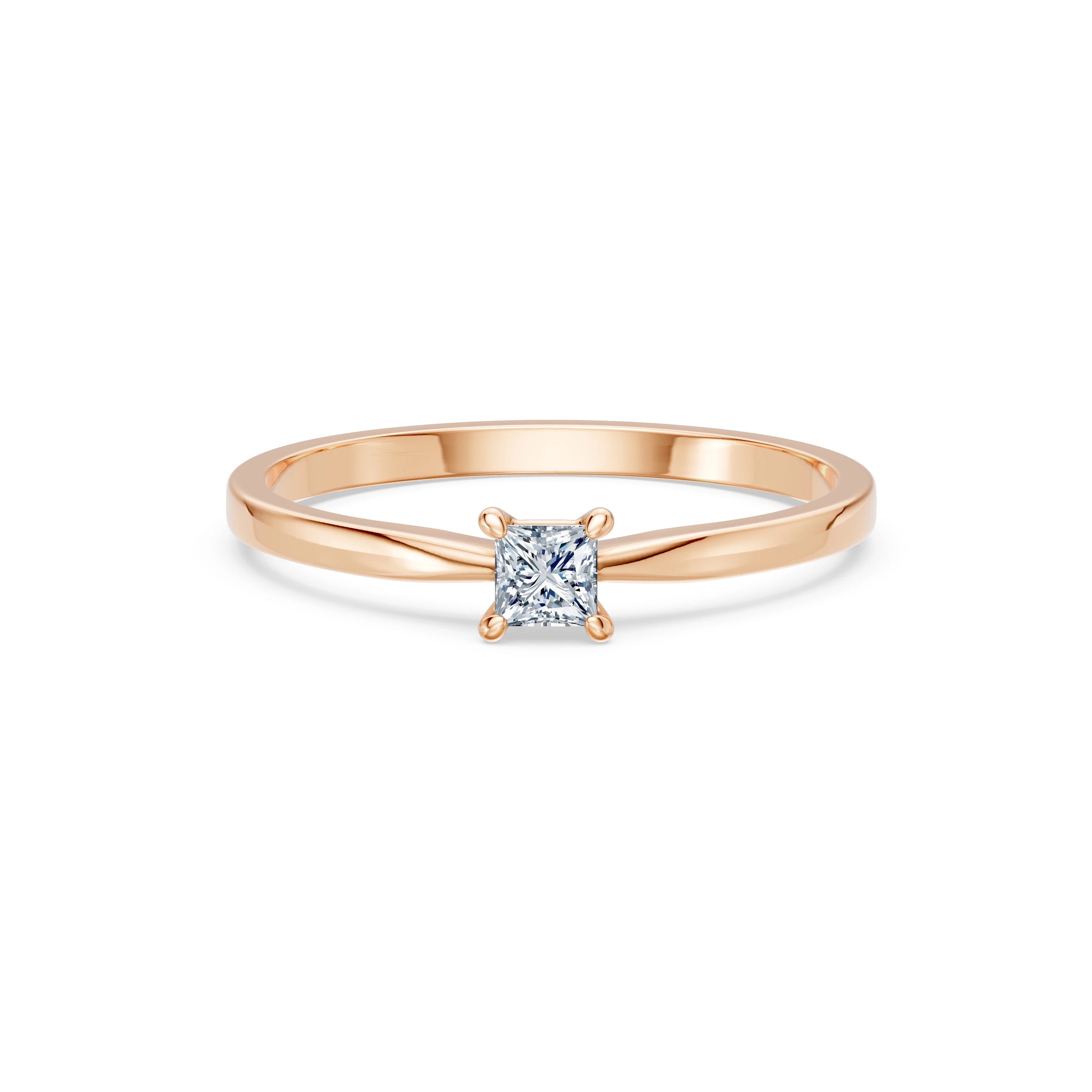 Solitaire Ring, 0.17 ct — 101-10116(3.0)PR