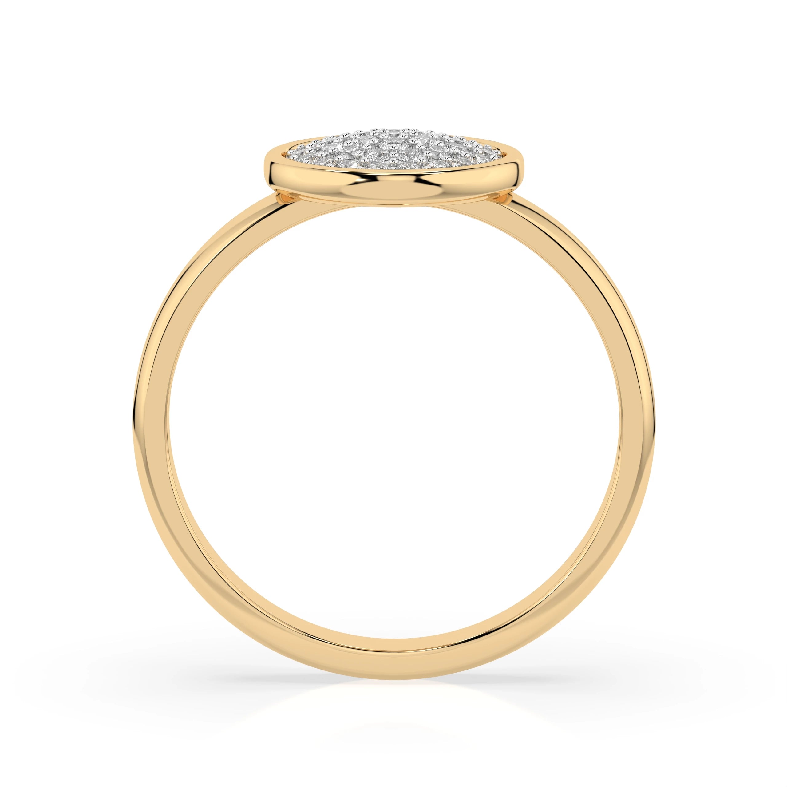 Illusion Ring (Round), 0.23 ct — 101-10068