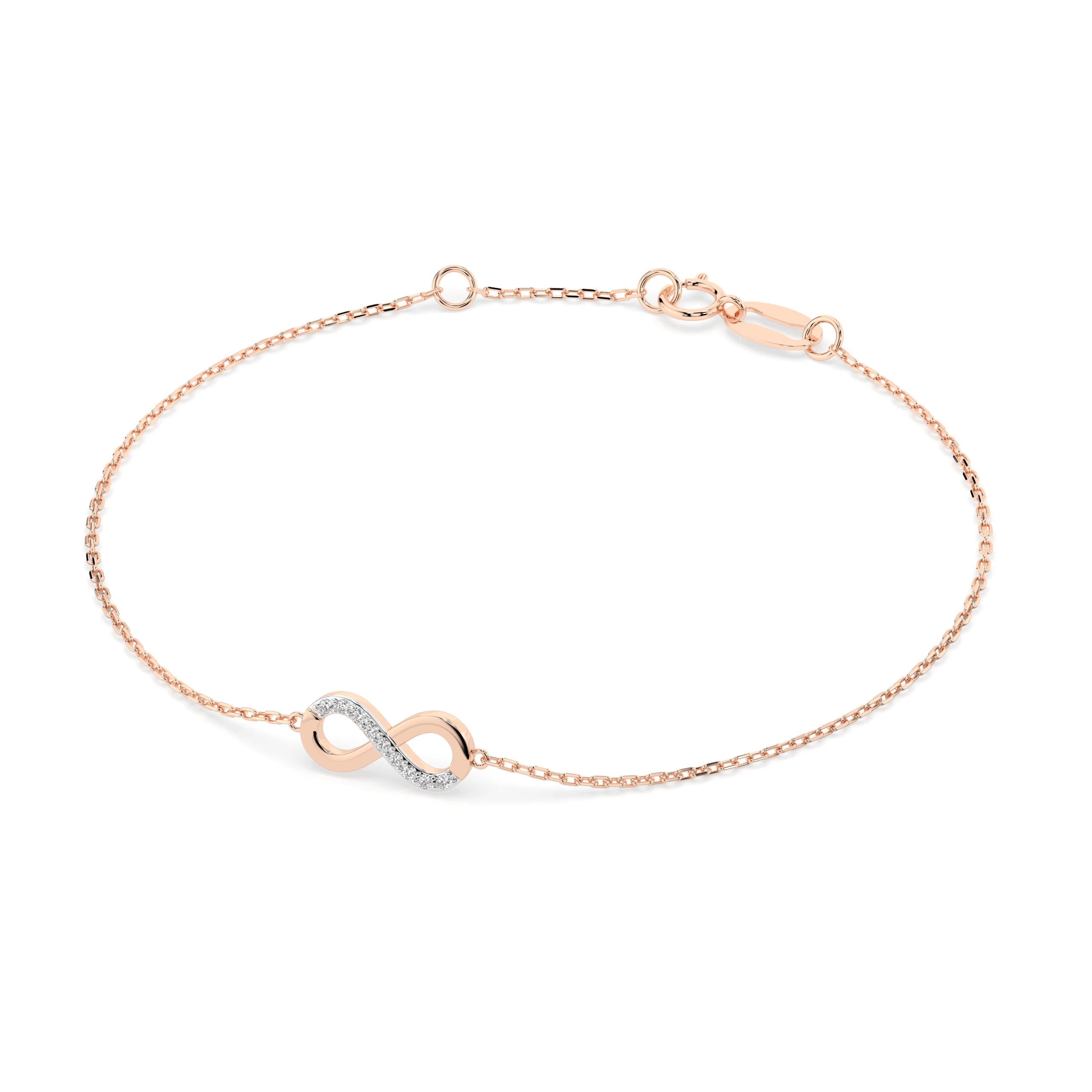 Minimalism Bracelet (Round), 0.05 ct — 105-10009