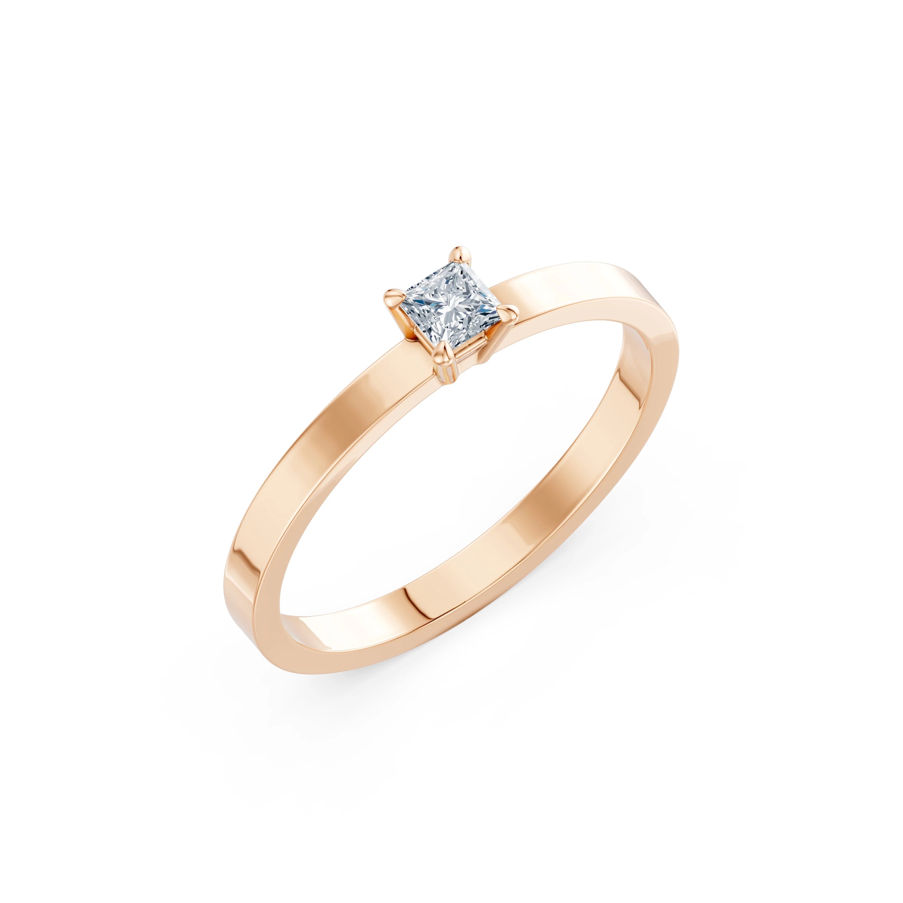 Solitaire Ring, 0.17 ct — 101-10113(3.0)PR