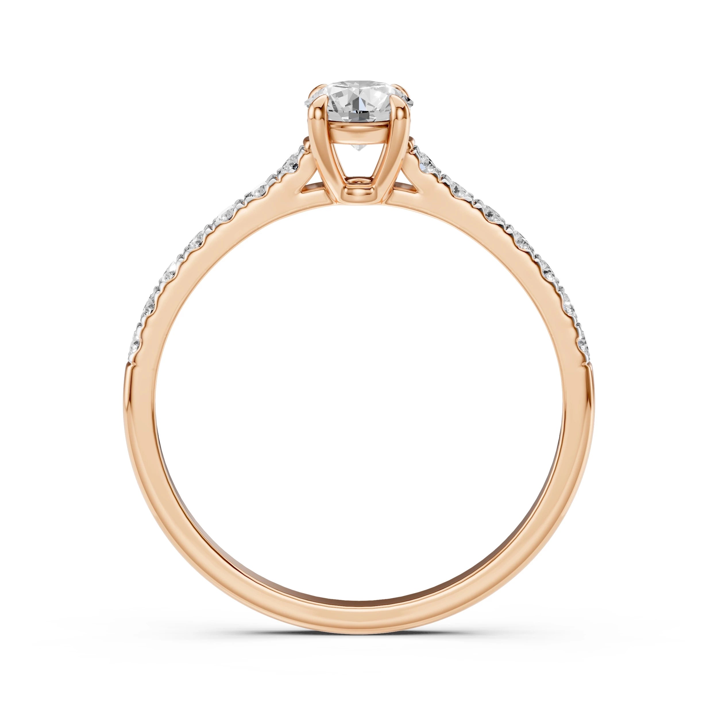 Solitaire Eternity Ring (Round), 0.5 ct — 101-10094(5.1)