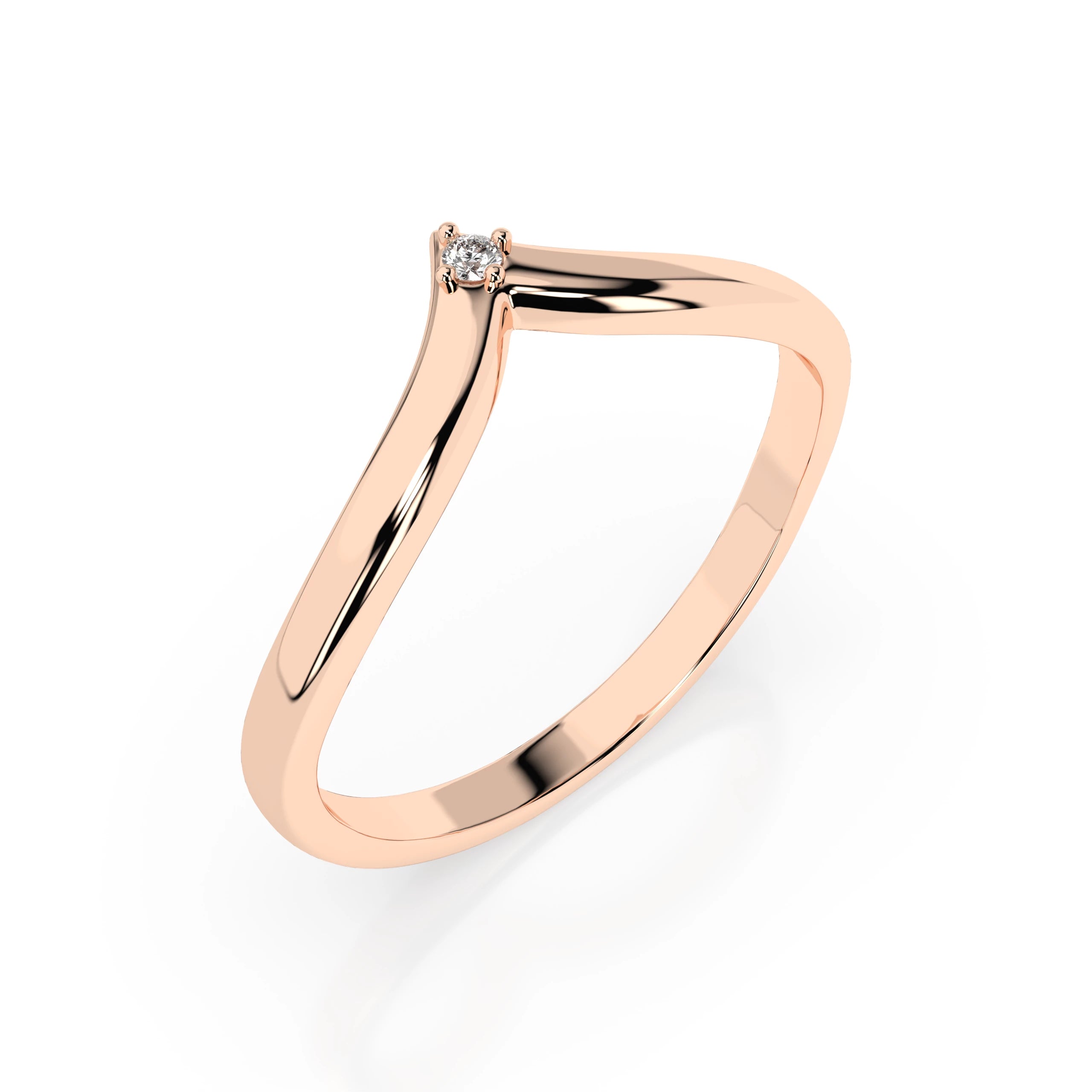 Minimalism Ring (Round), 0.01 ct — 101-10161/3
