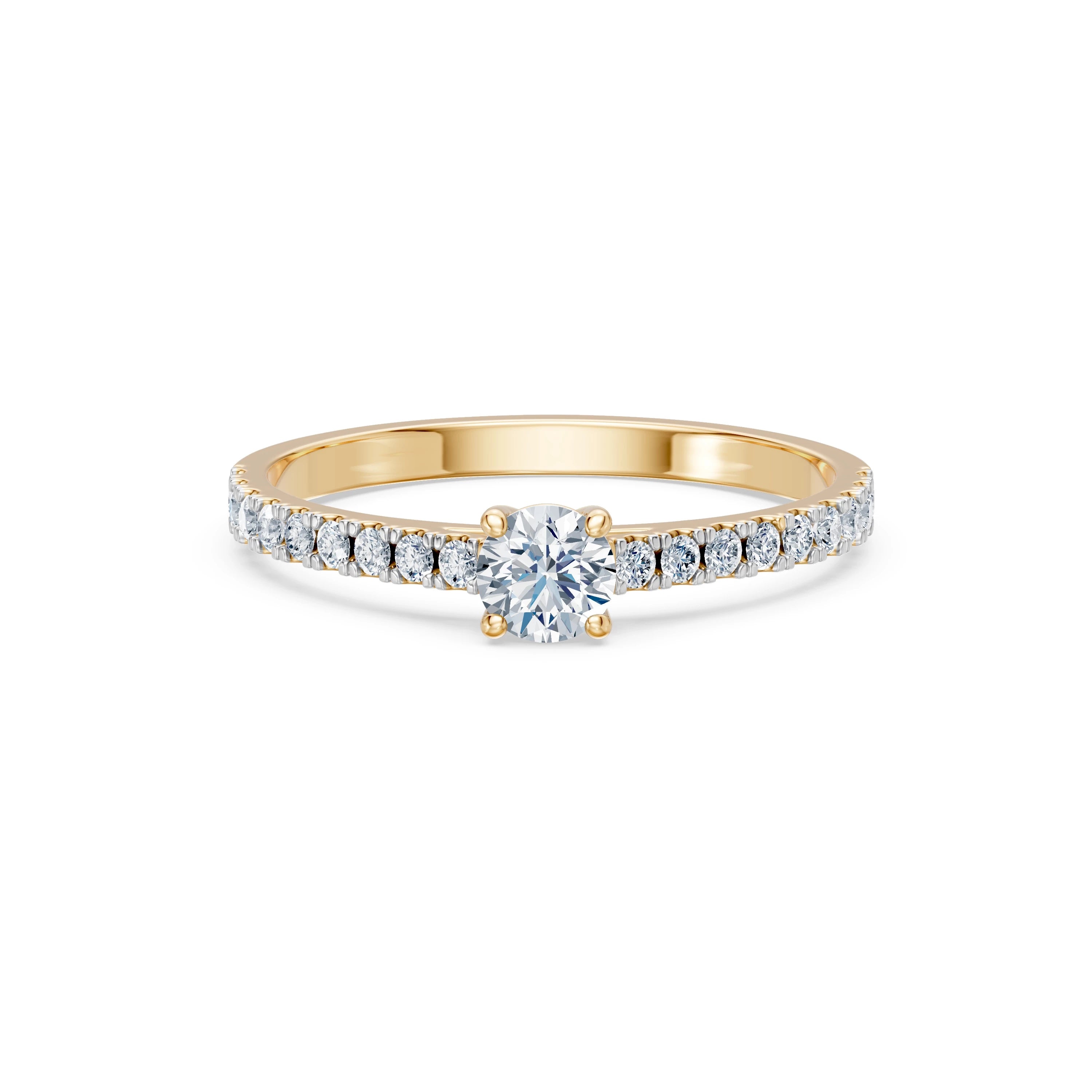 Solitaire Eternity Ring, 0.3 ct — 101-10191(0.30)RN