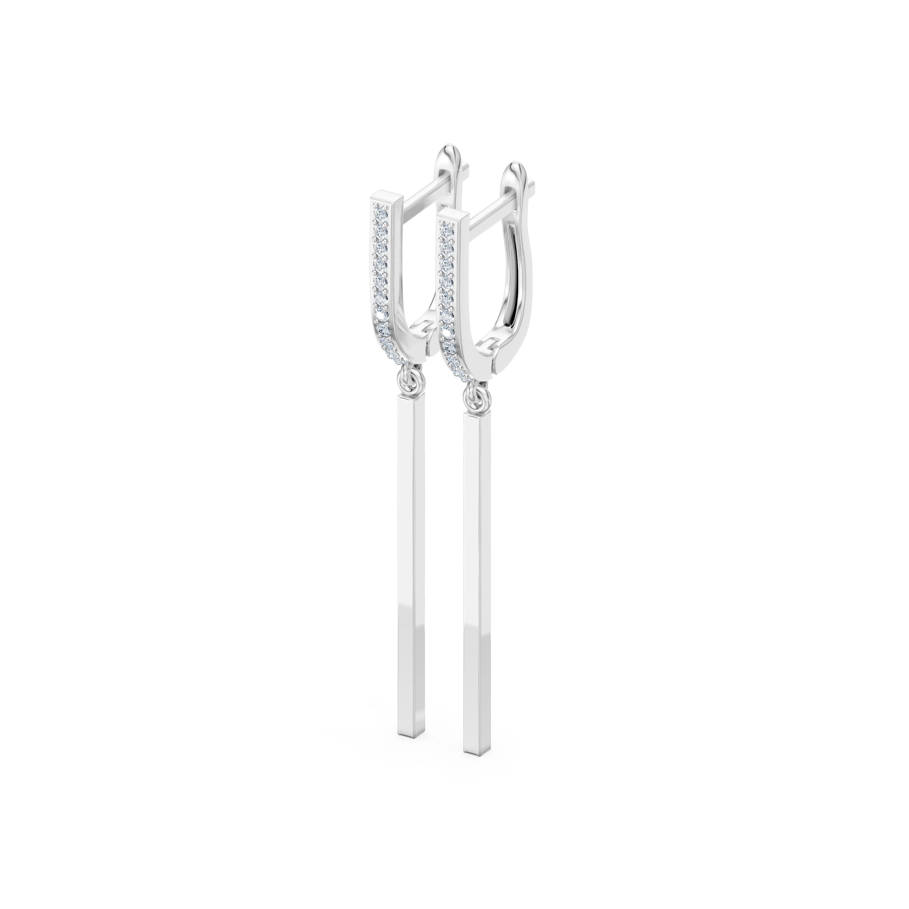 Minimalism Earring, 0.13 ct — 102-10129/3