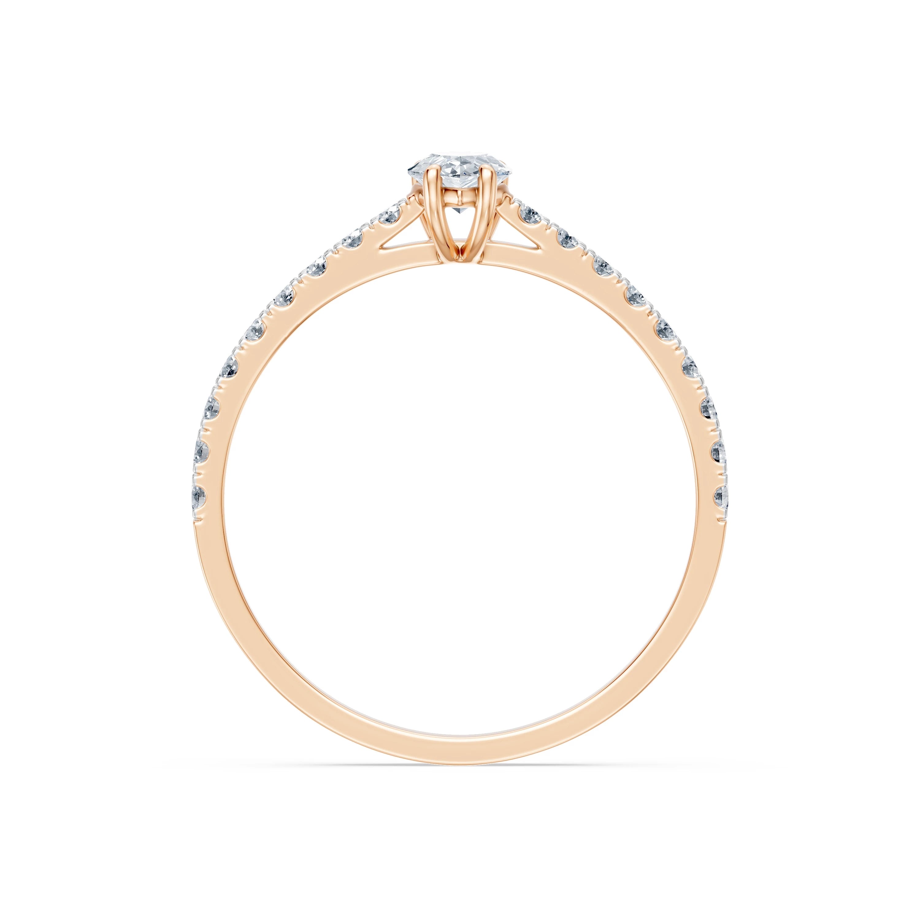 Solitaire Eternity Ring, 0.3 ct — 101-10191(0.30)PAR