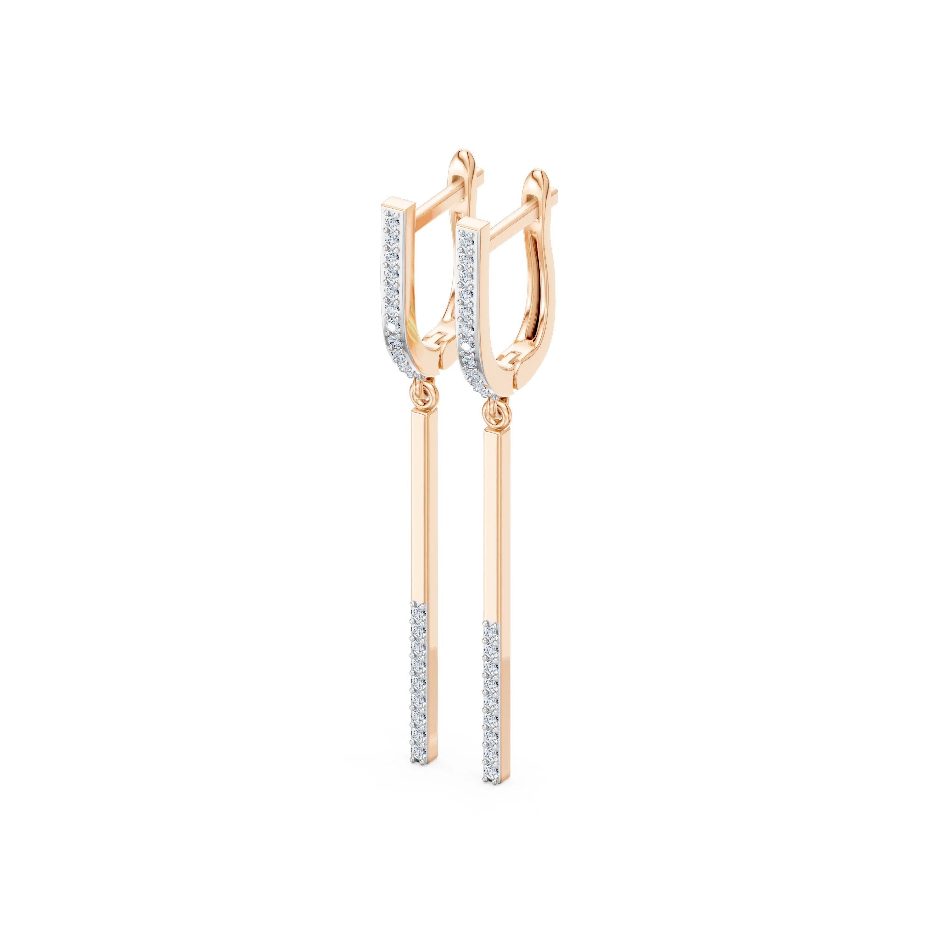 Minimalism Earring, 0.24 ct — 102-10129/5