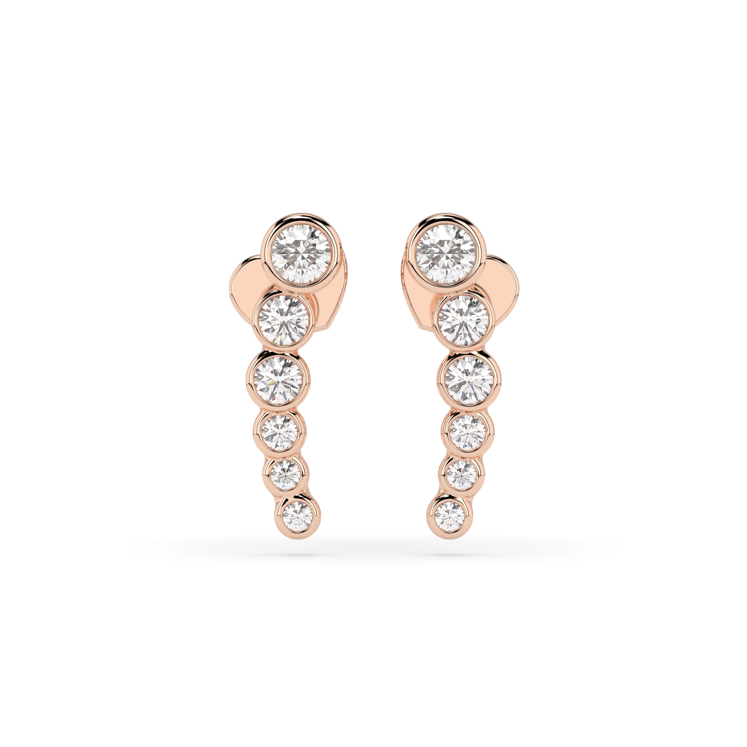 Eternity Earring (Round), 0.03 ct — 102-10031