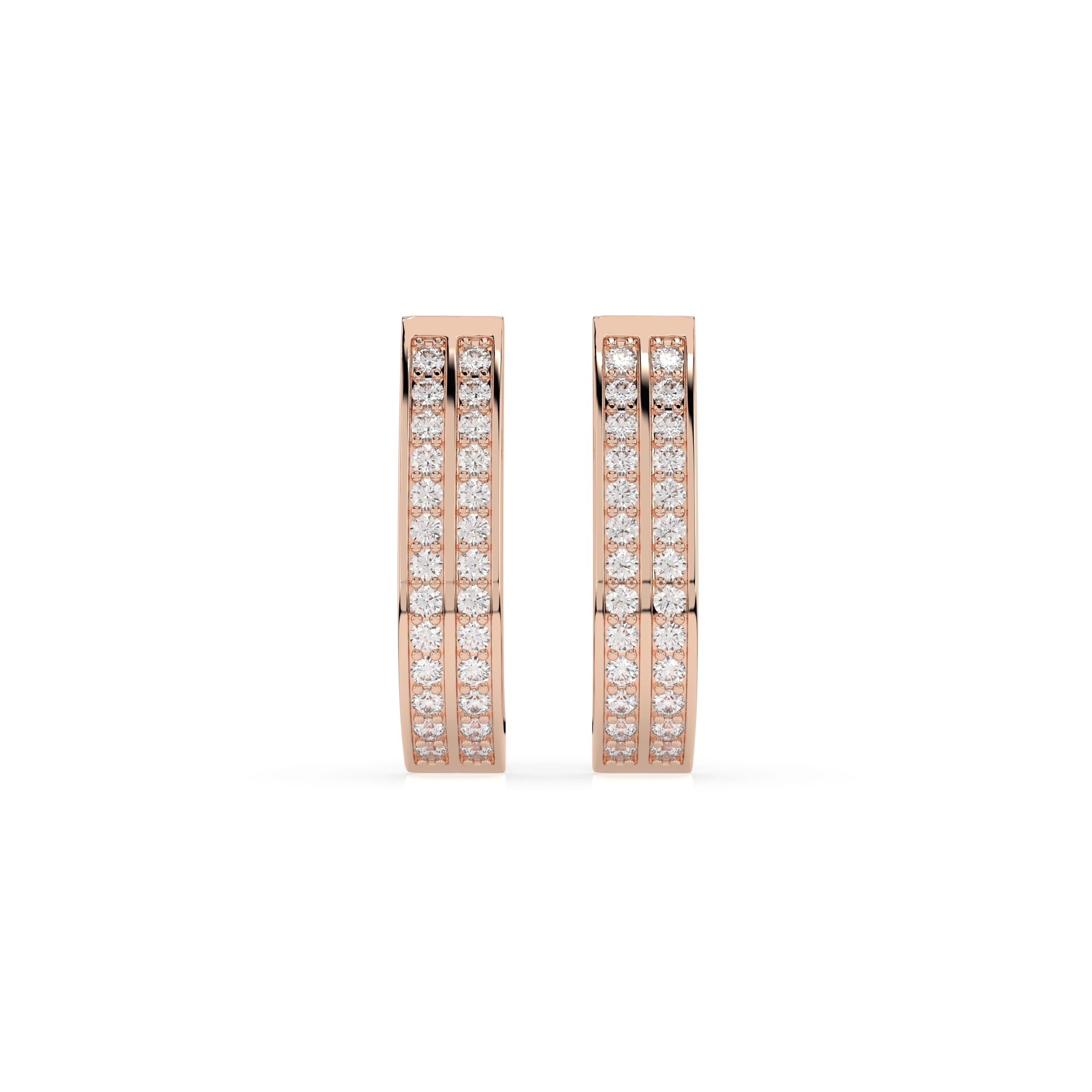 Eternity Earring (Round), 0.42 ct — 102-10045/2