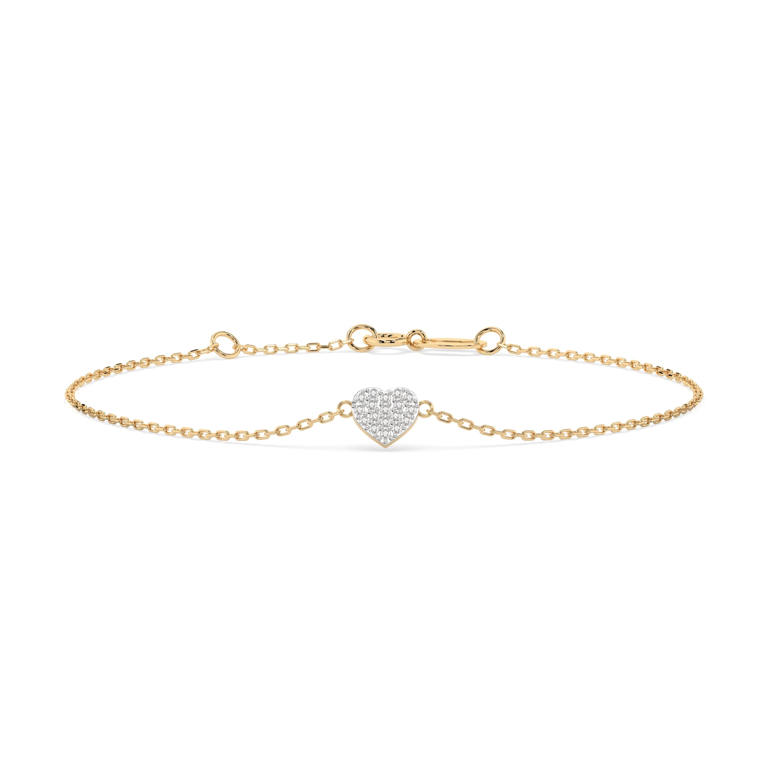 Minimalism Bracelet (Round), 0.09 ct — 105-10012