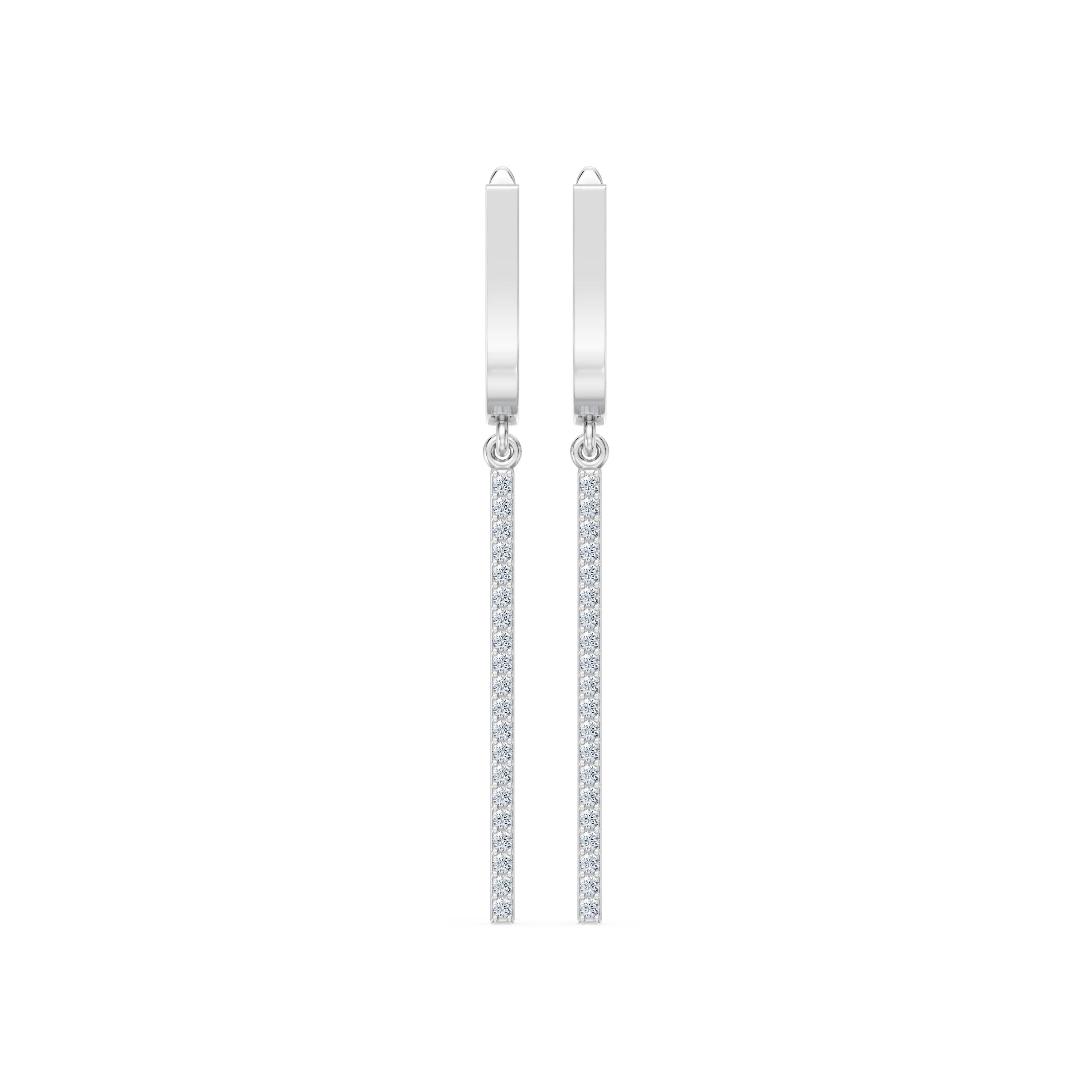 Minimalism Earring, 0.24 ct — 102-10129/1