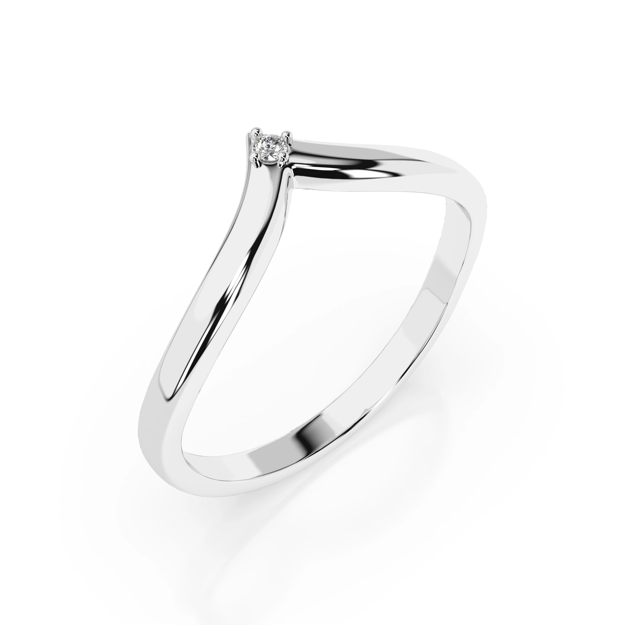 Minimalism Ring (Round), 0.01 ct — 101-10161/3