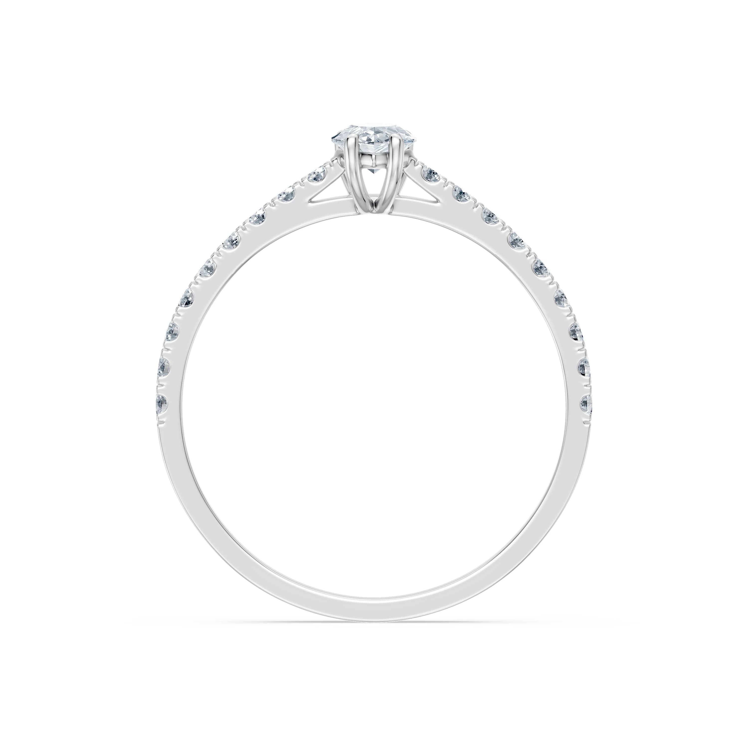 Solitaire Eternity Ring, 0.3 ct — 101-10191(0.30)PAR