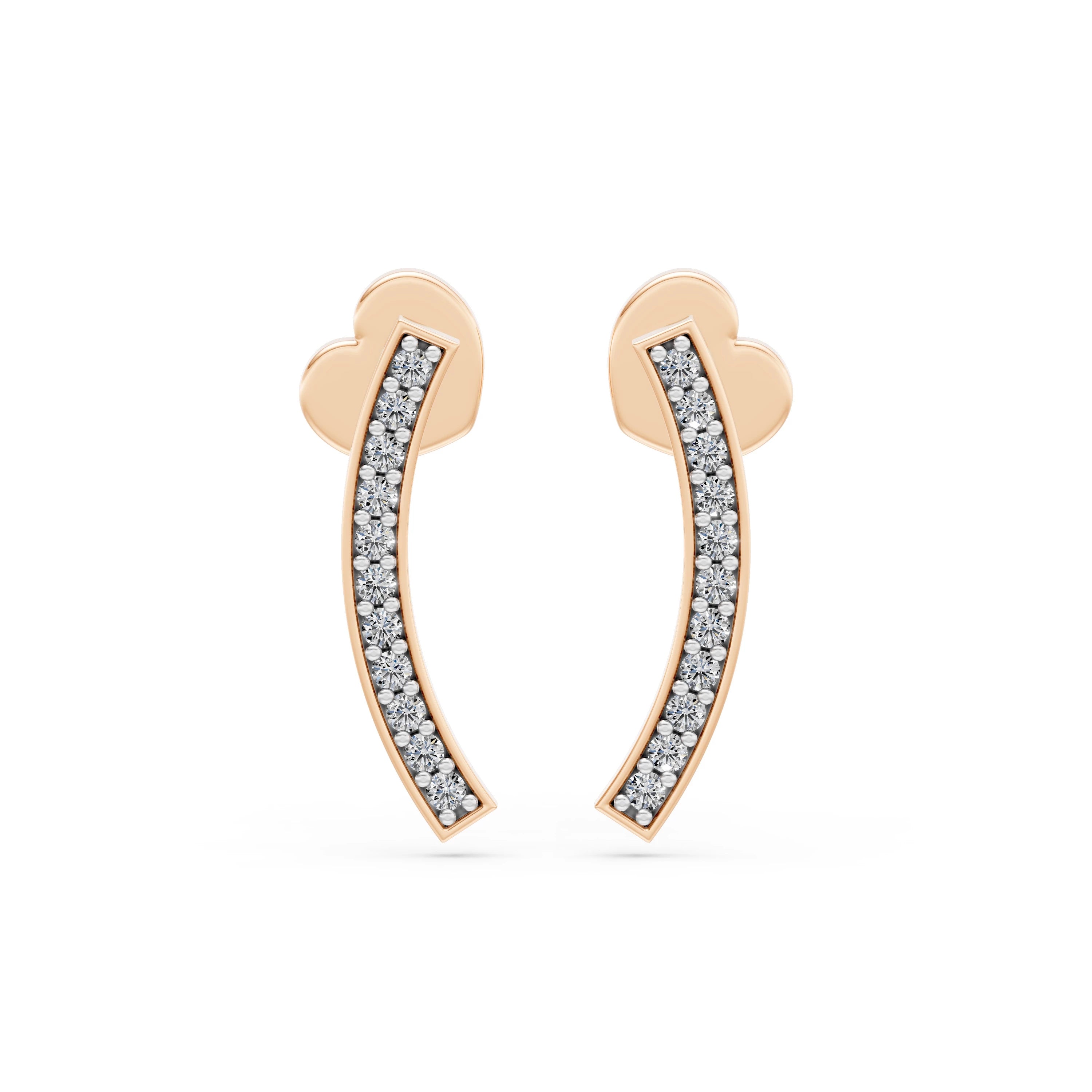 Minimalism Earring, 0.13 ct — 102-10065
