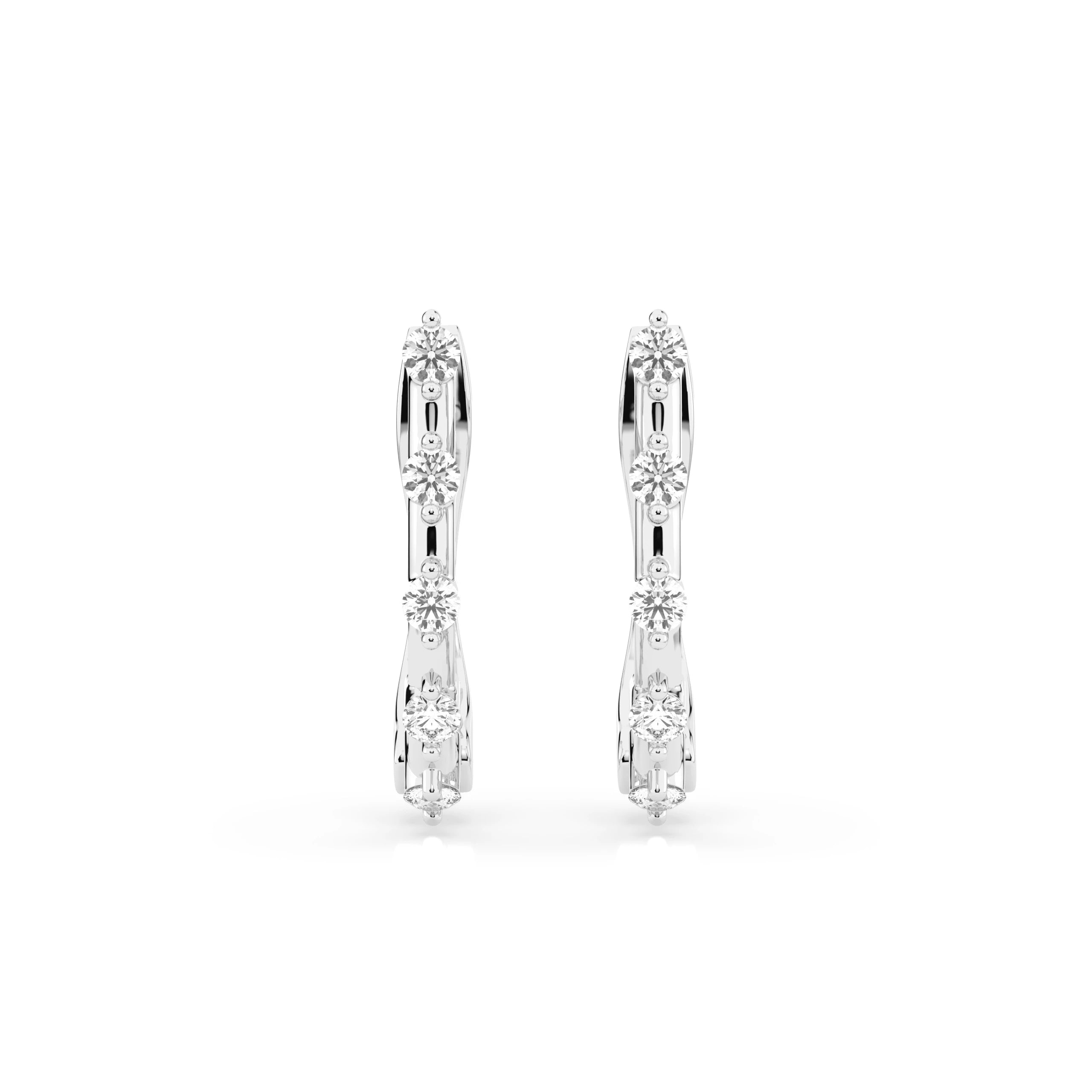 Eternity Earring (Round), 0.2 ct — 102-10145