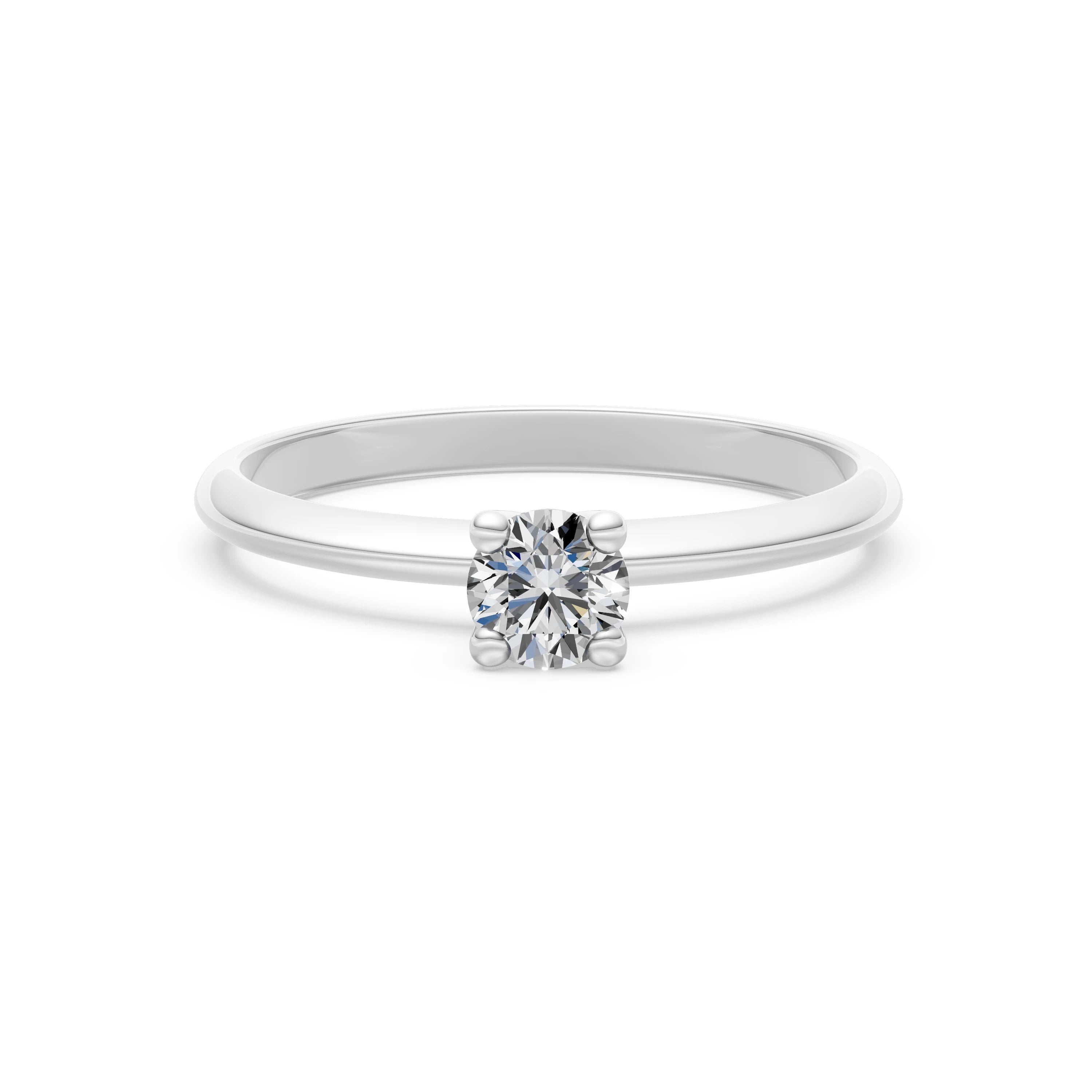 Solitaire Ring, 0.3 ct — 101-10104(4.2)