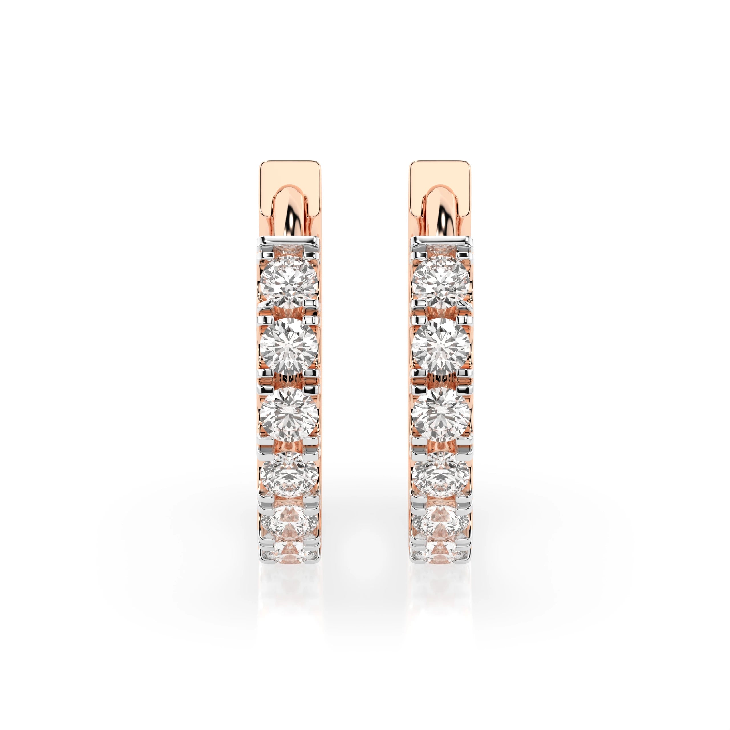 Eternity Earring (Round), 0.42 ct — 102-10109(2.0)