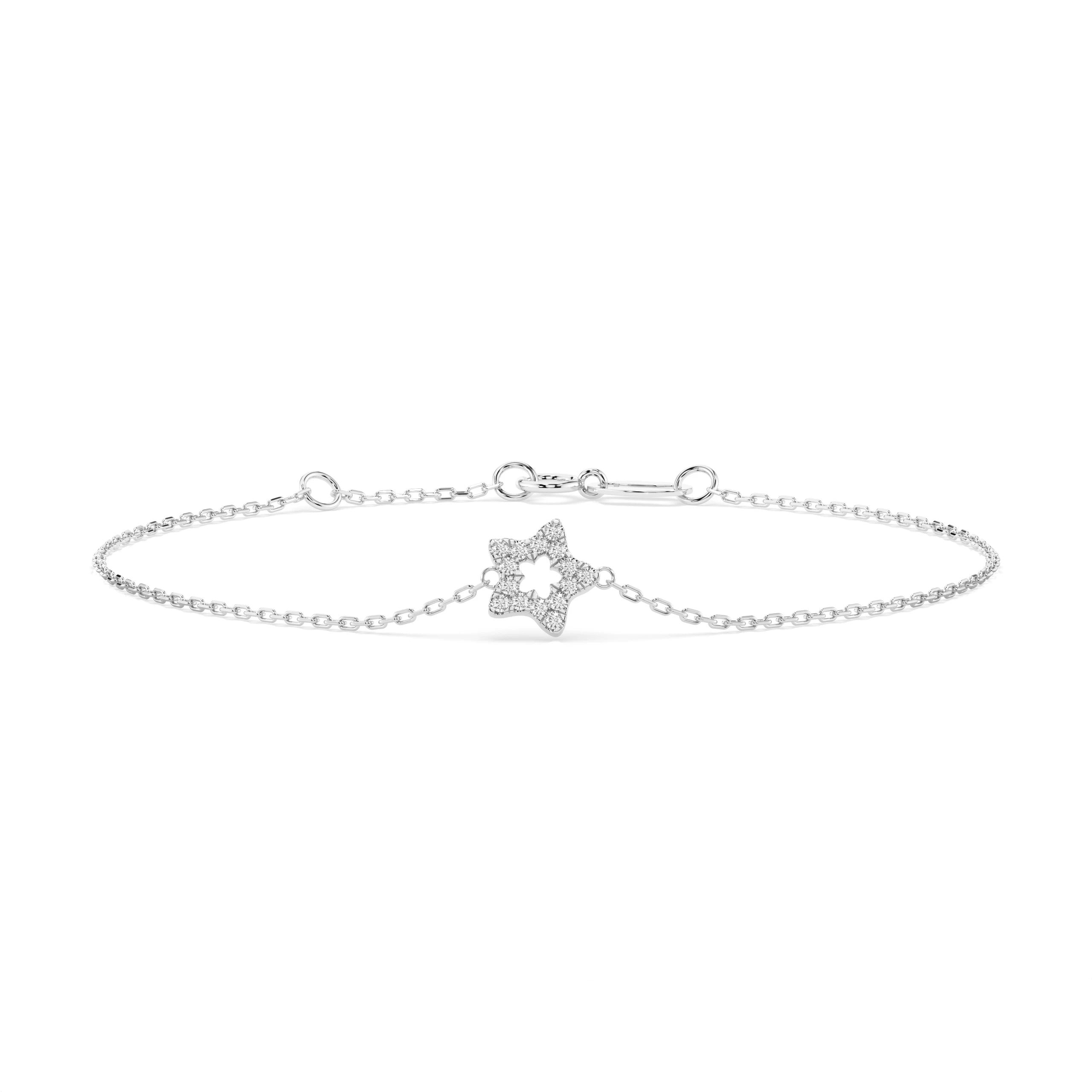 Minimalism Bracelet (Round), 0.08 ct — 105-10014
