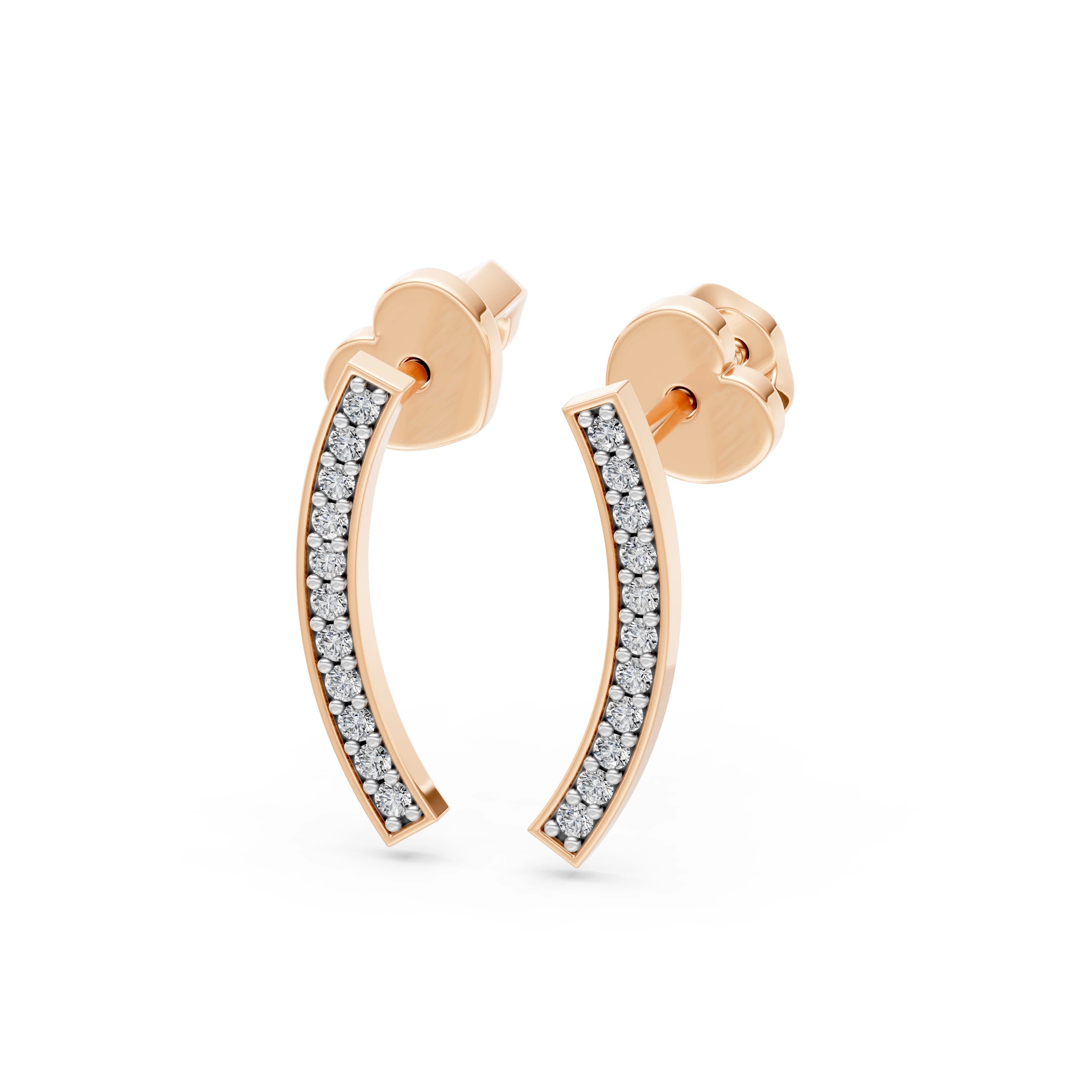 Minimalism Earring, 0.13 ct — 102-10065