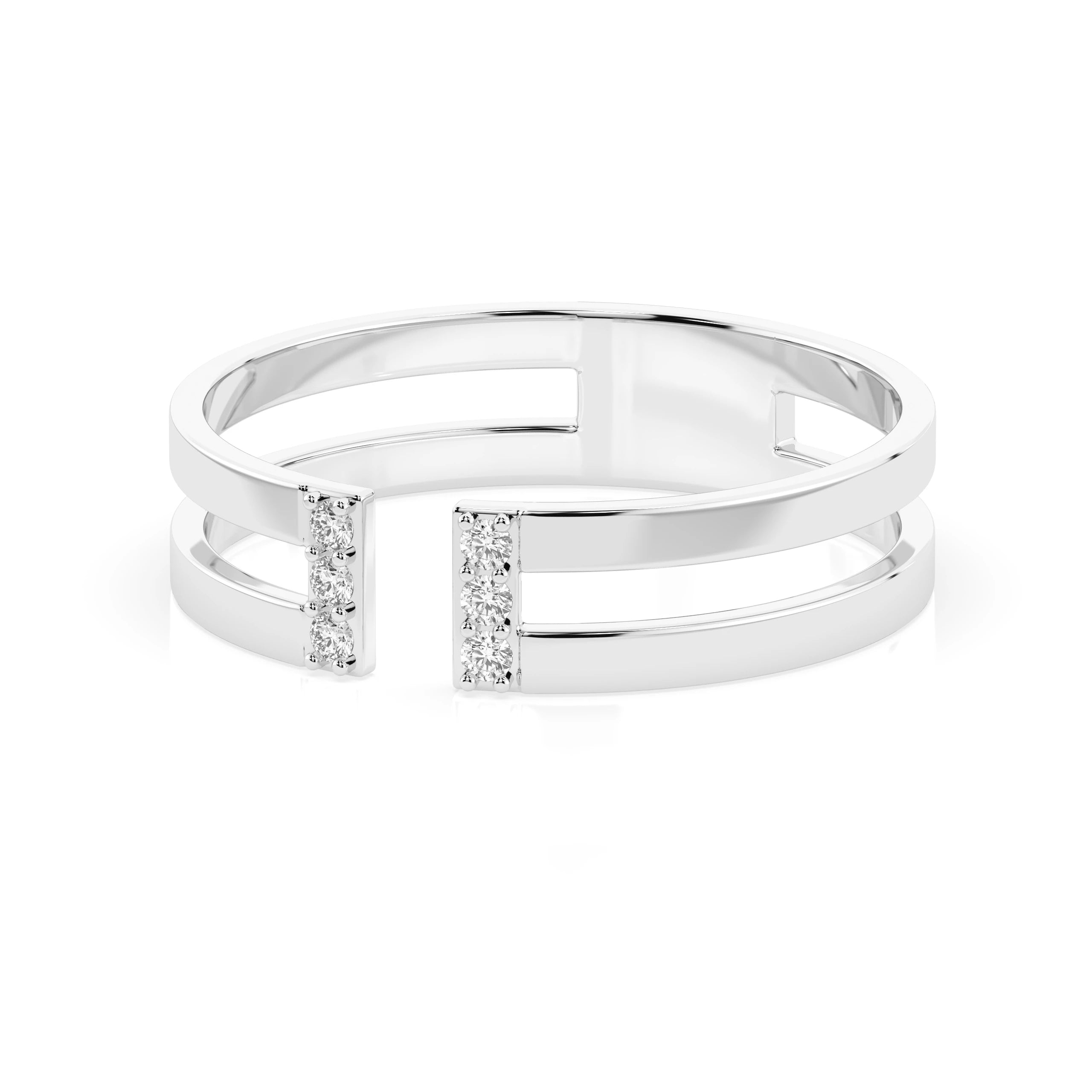 Minimalism Ring (Round), 0.06 ct — 101-10163