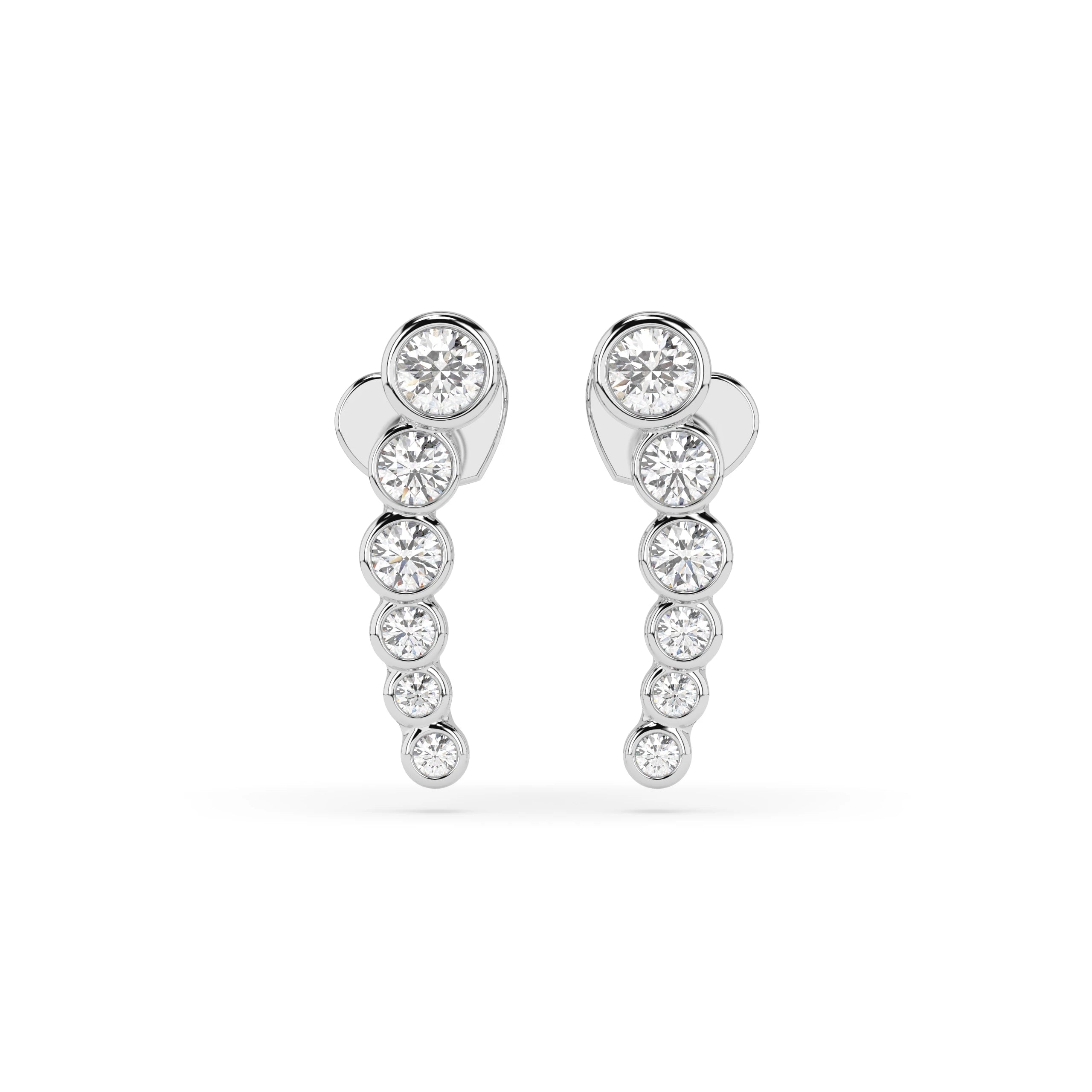 Eternity Earring (Round), 0.03 ct — 102-10031