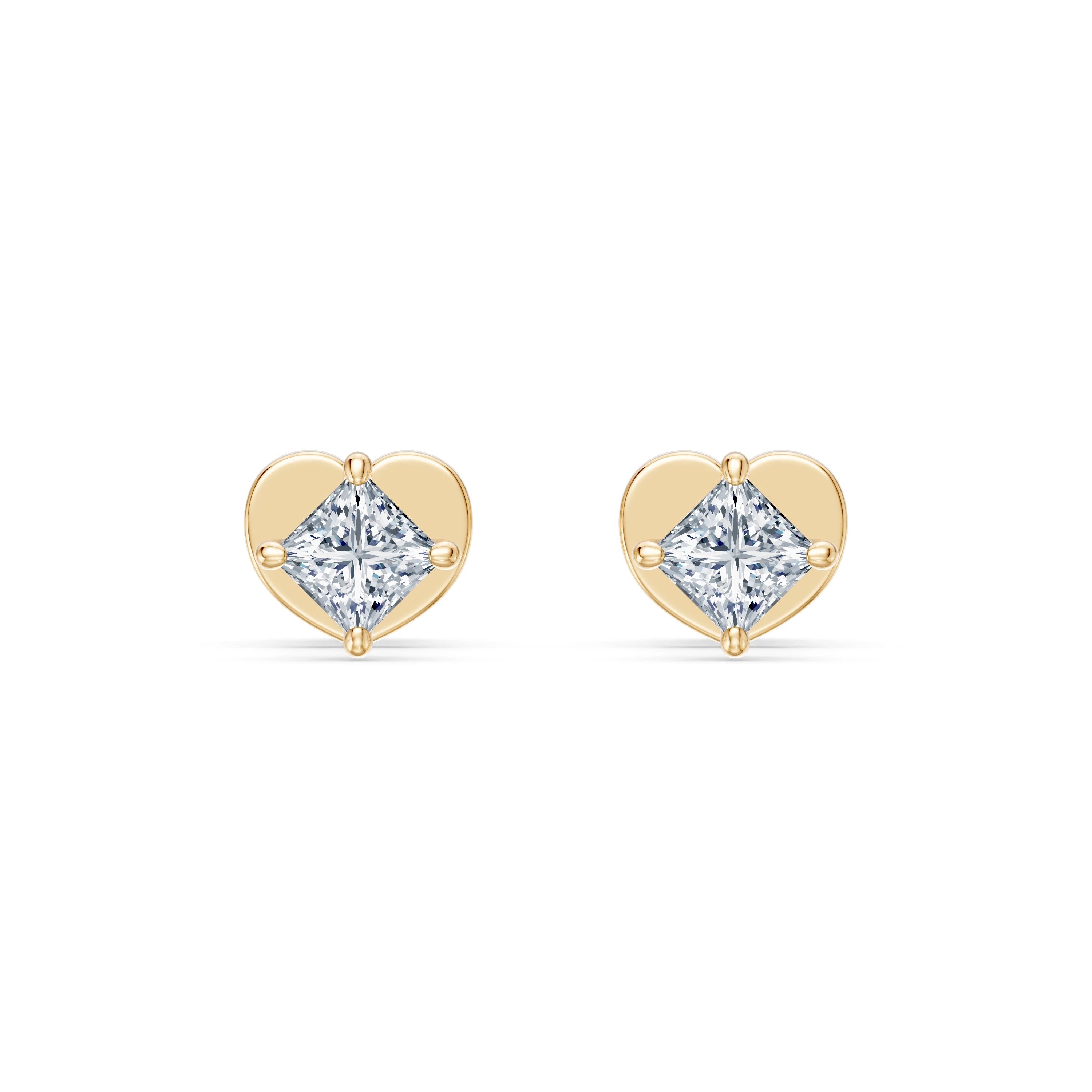 Solitaire Butterfly Earring, 0.34 ct — 102-10116(3.0)PR