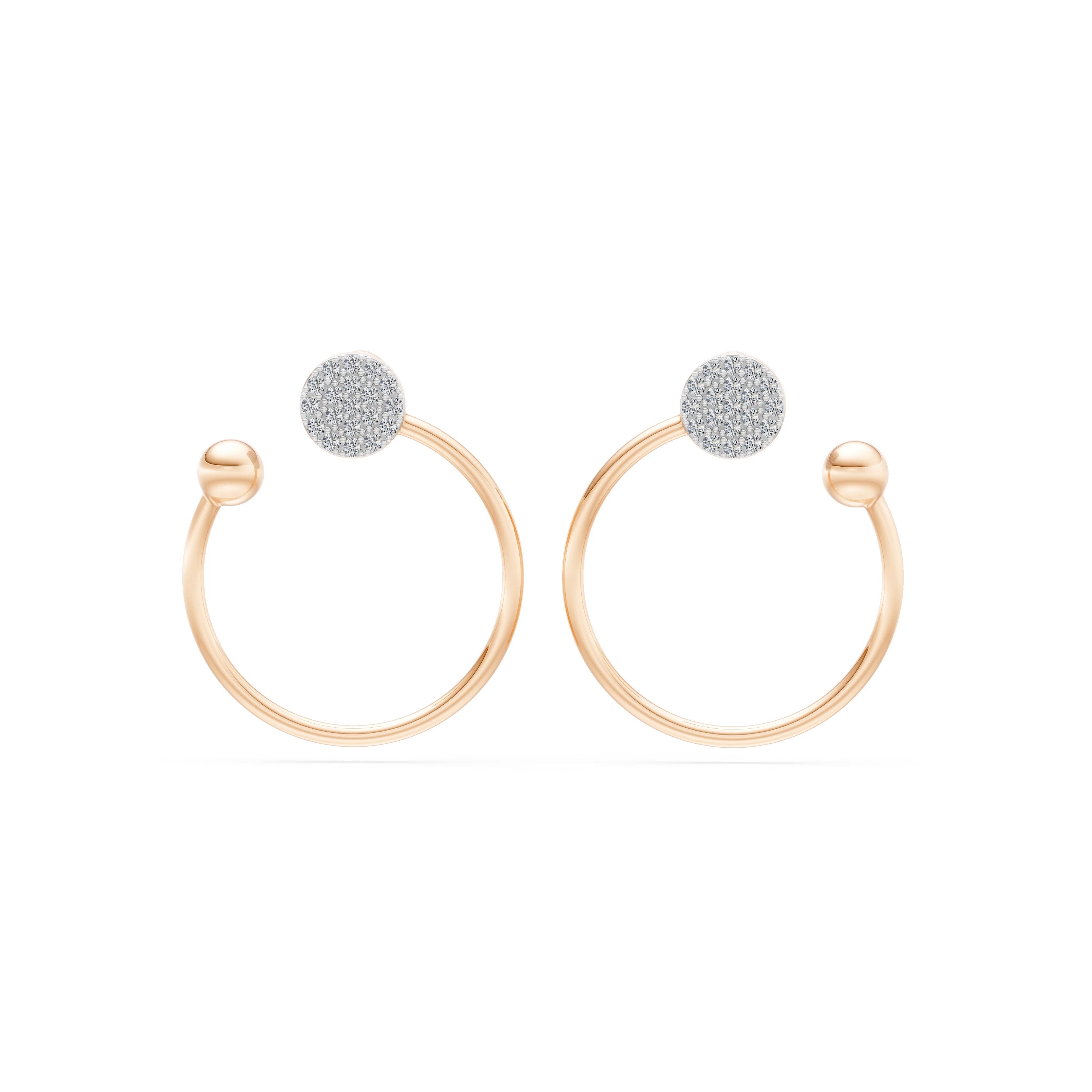 Minimalism Earring, 0.23 ct — 102-10081