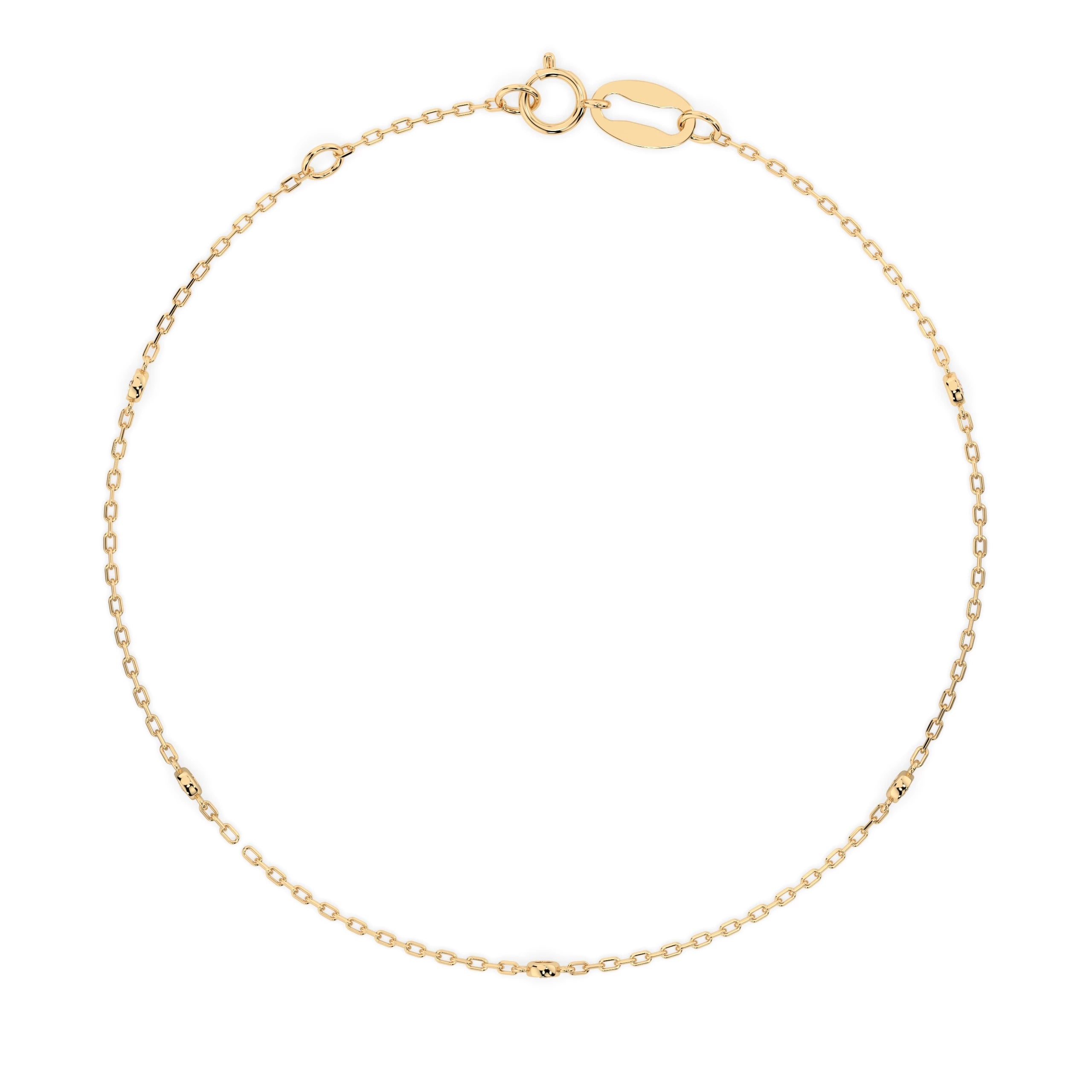 Minimalism Bracelet (Round), 0.07 ct — 105-10008/5(1.4)