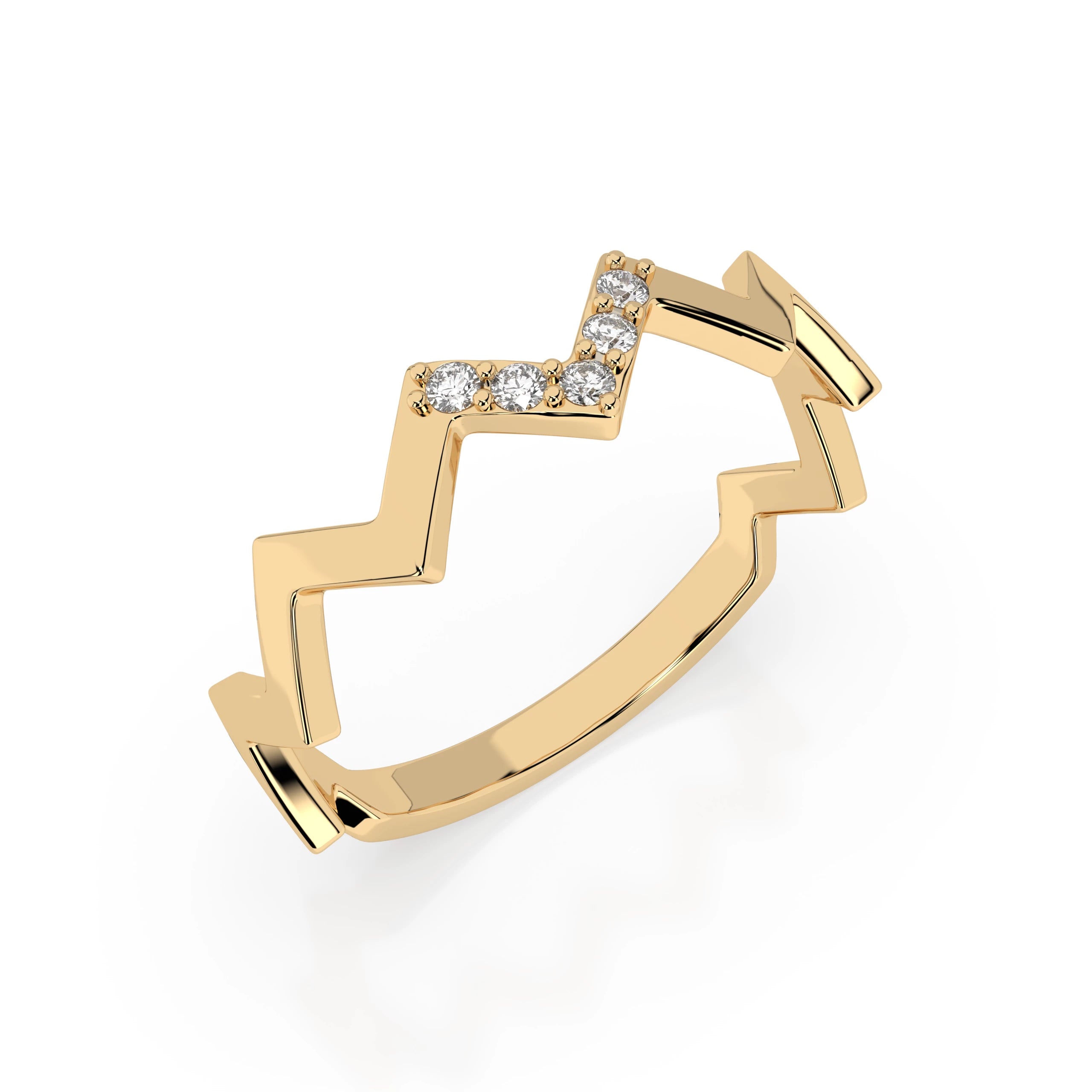 Minimalism Ring (Round), 0.05 ct — 101-10162/1