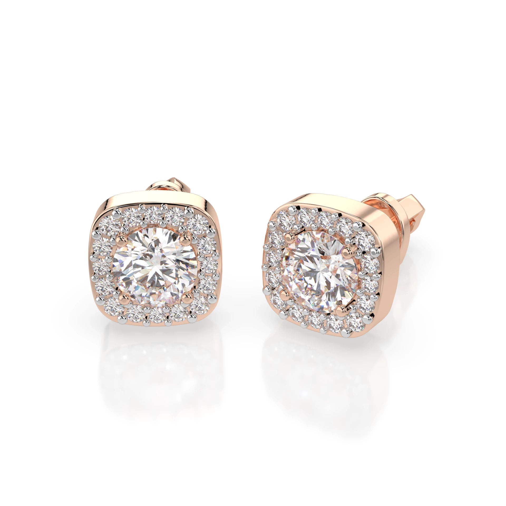 Solitaire Eternity Earring (Round), 0.8 ct — 102-10152(4.7)