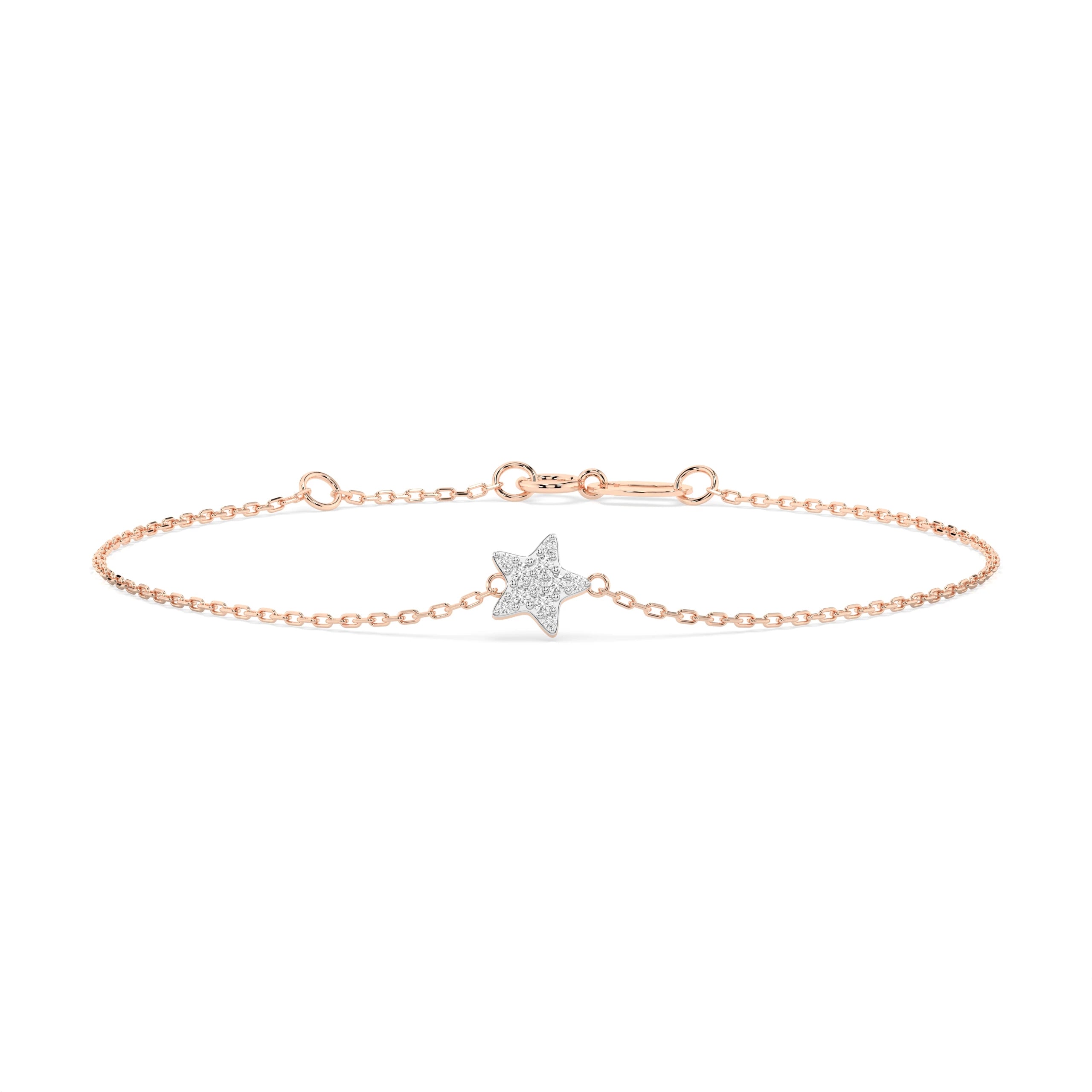 Minimalism Bracelet (Round), 0.03 ct — 105-10013