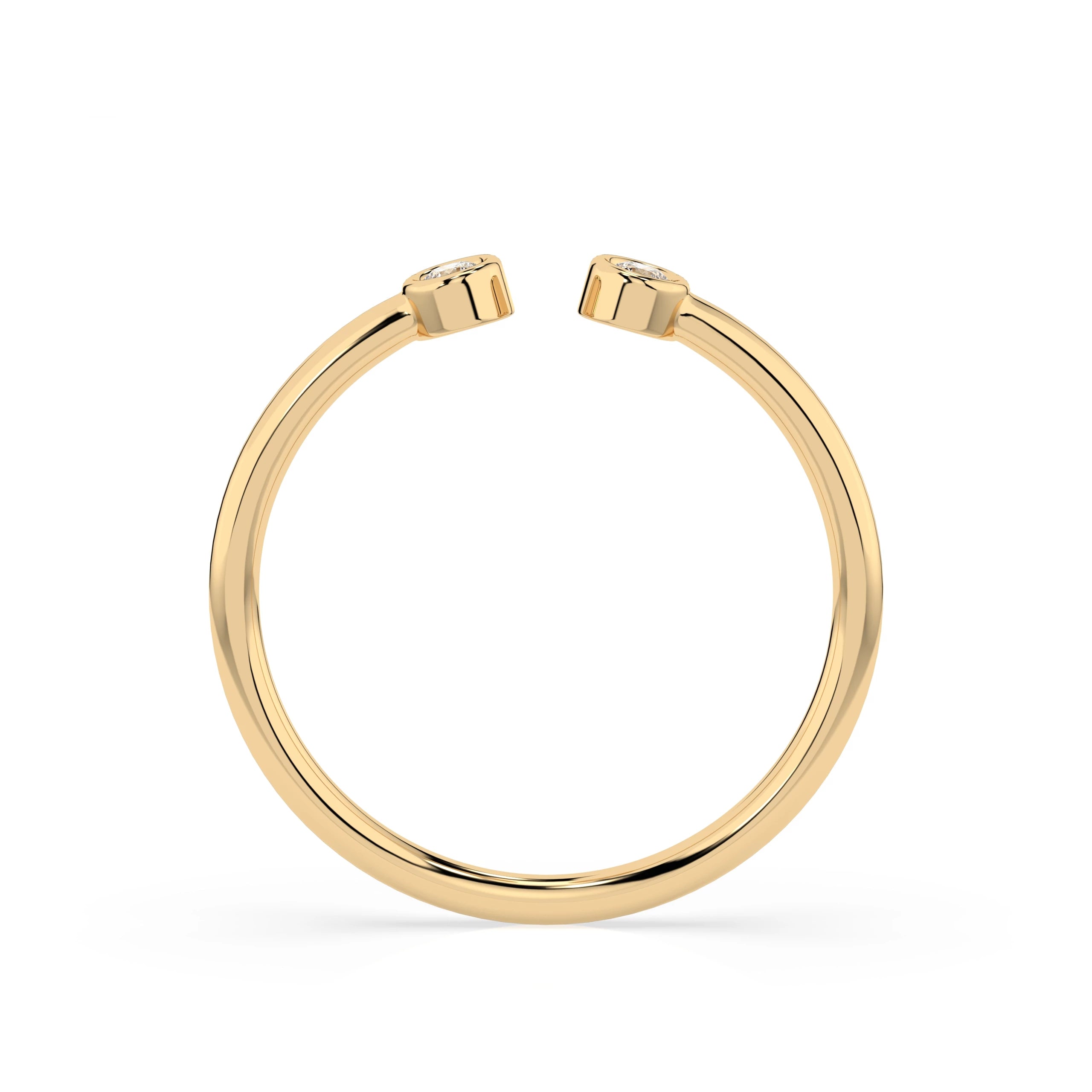 Minimalism Ring (Round), 0.04 ct — 101-10088