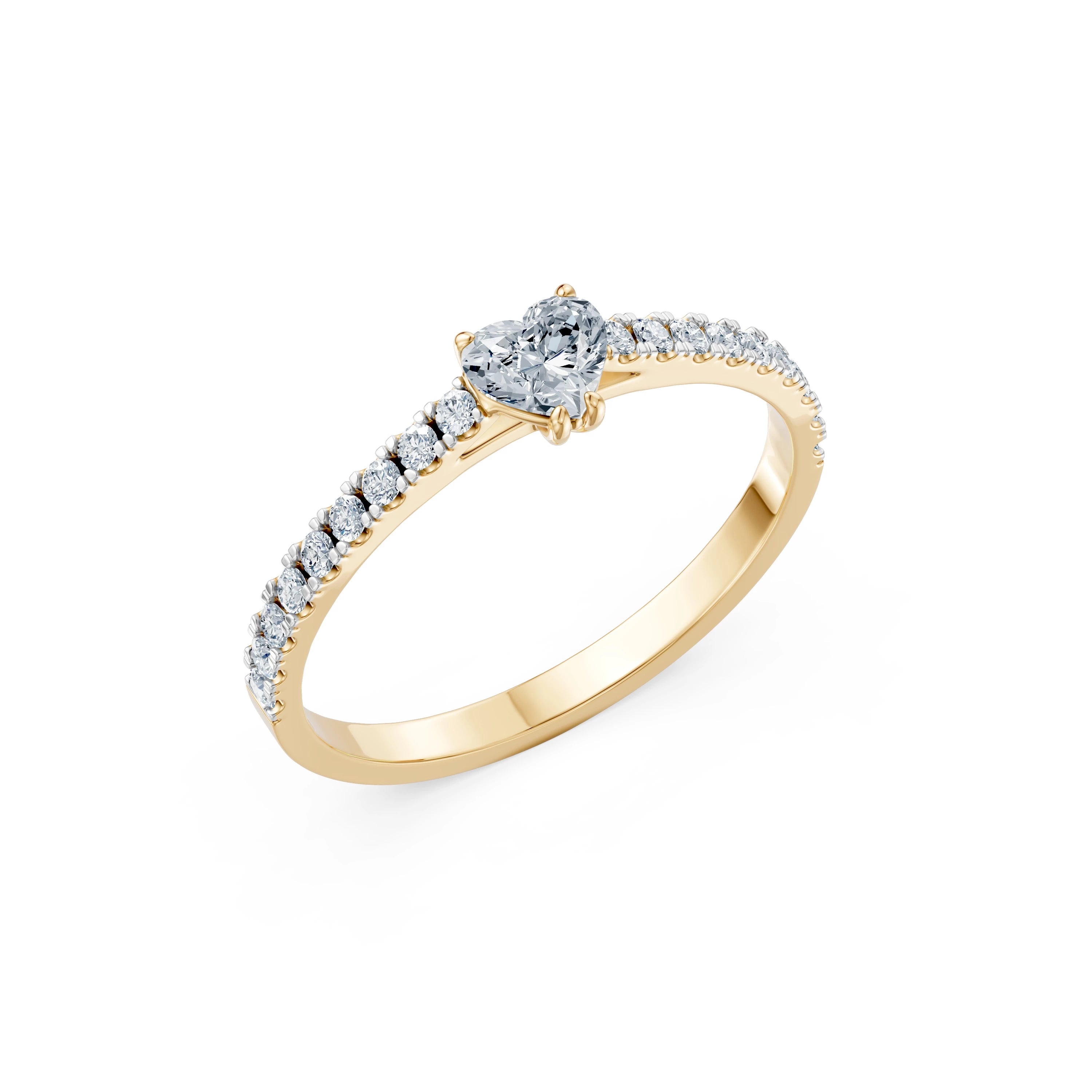 Solitaire Eternity Ring, 0.3 ct — 101-10191(0.30)HRT