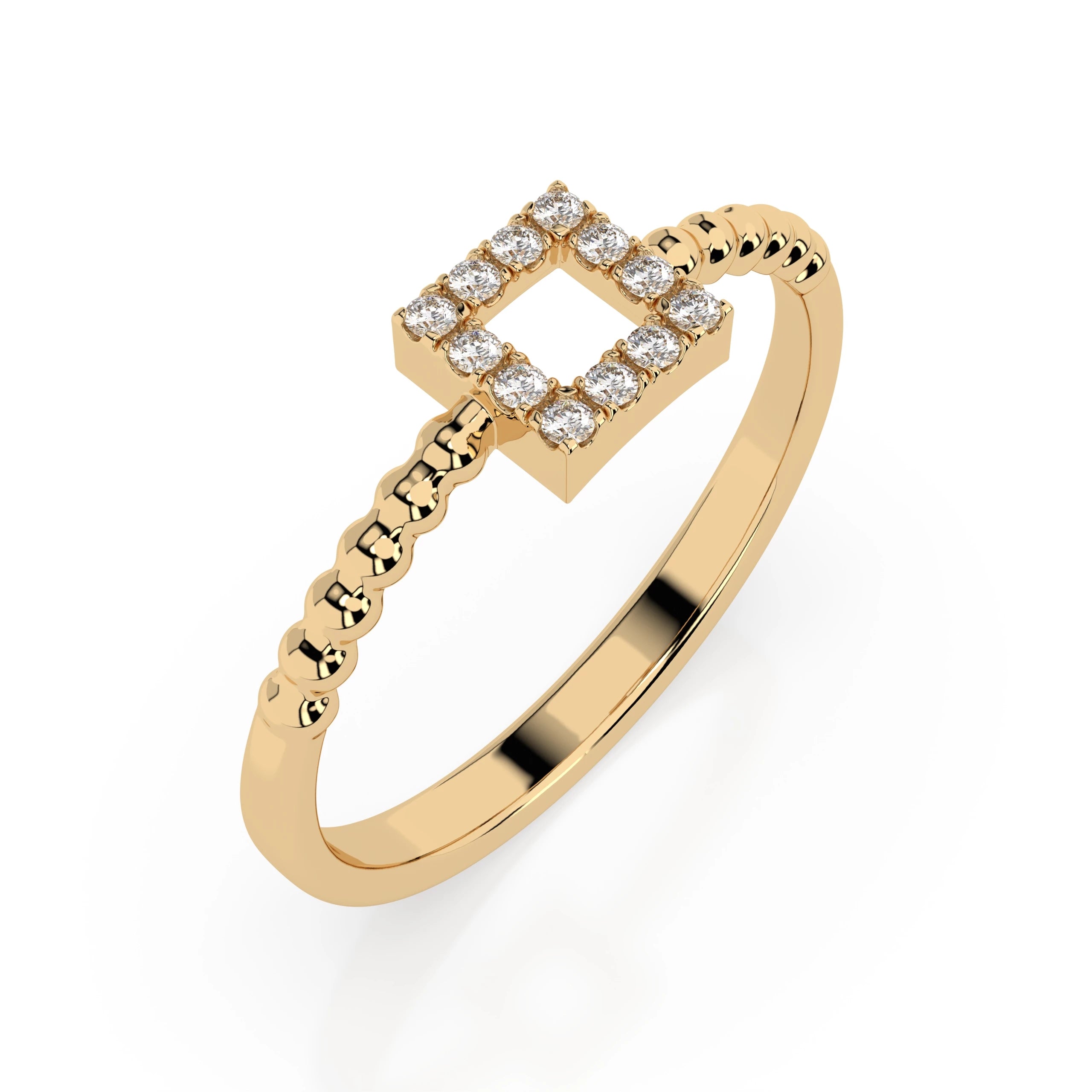 Minimalism Ring (Round), 0.07 ct — 101-10053