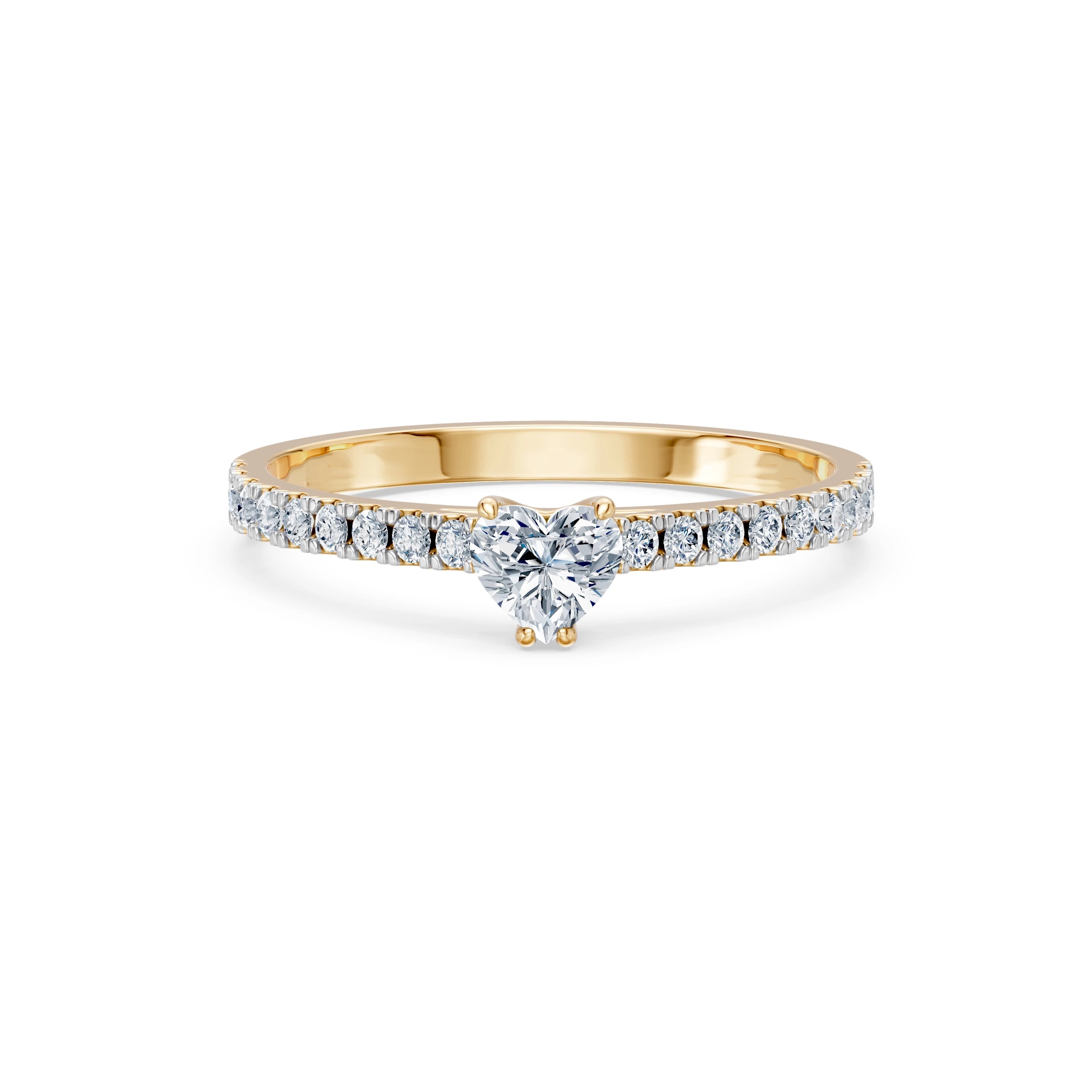 Solitaire Eternity Ring, 0.3 ct — 101-10191(0.30)HRT