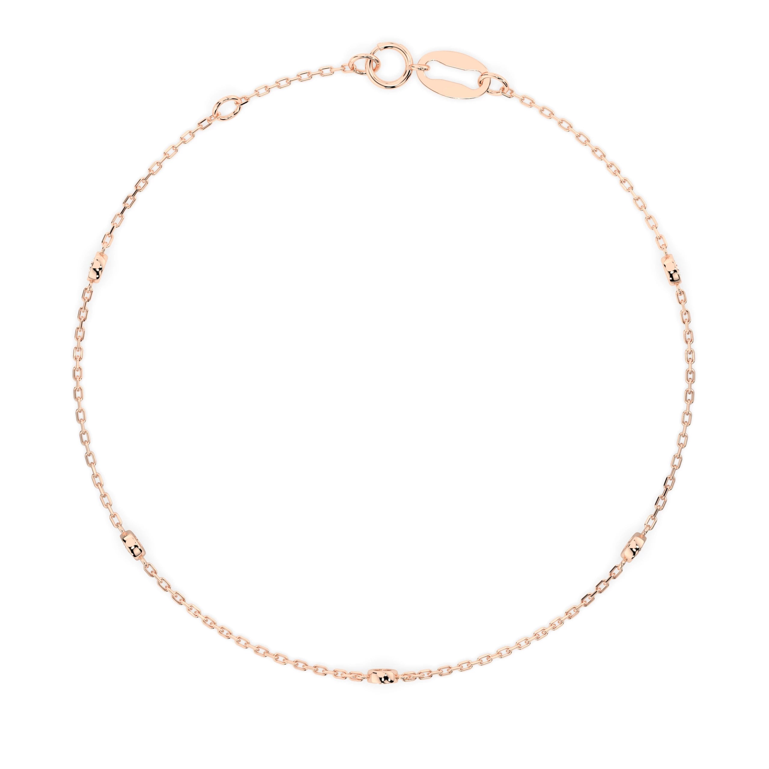 Minimalism Bracelet (Round), 0.14 ct — 105-10008/5(1.9)