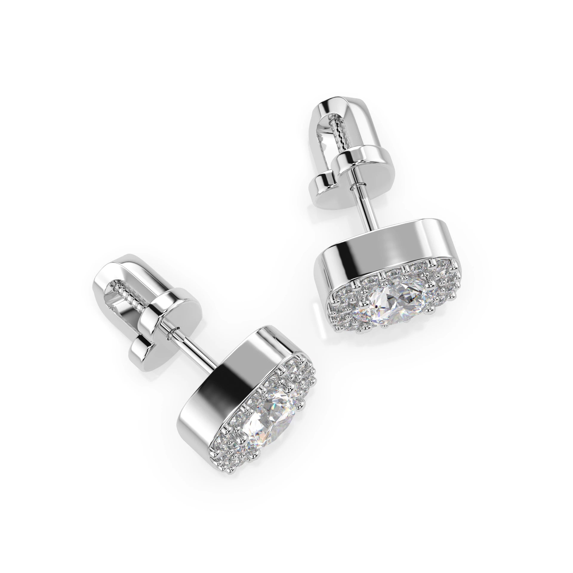 Solitaire Eternity Earring (Round), 1.0 ct — 102-10152(5.1)