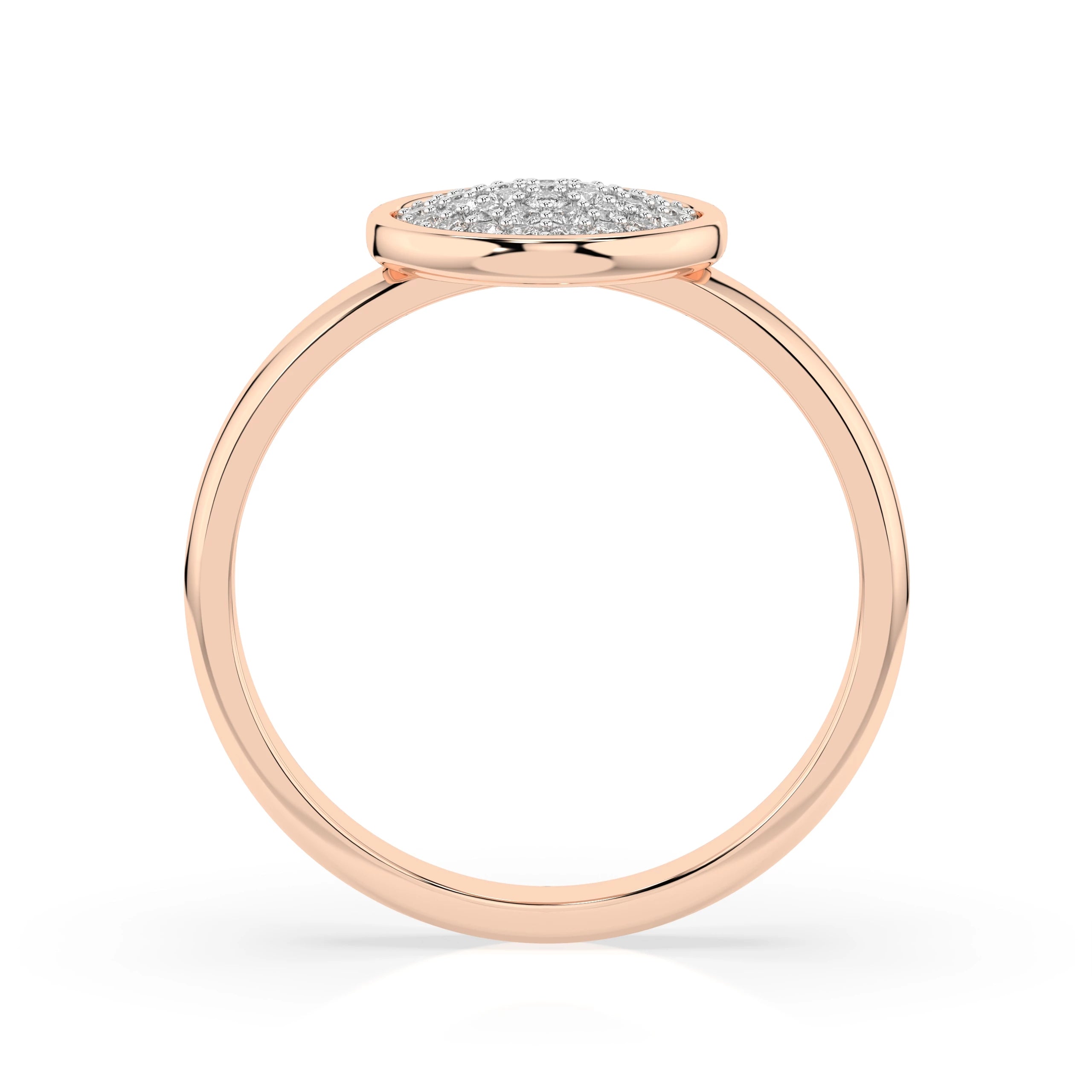 Illusion Ring (Round), 0.23 ct — 101-10068