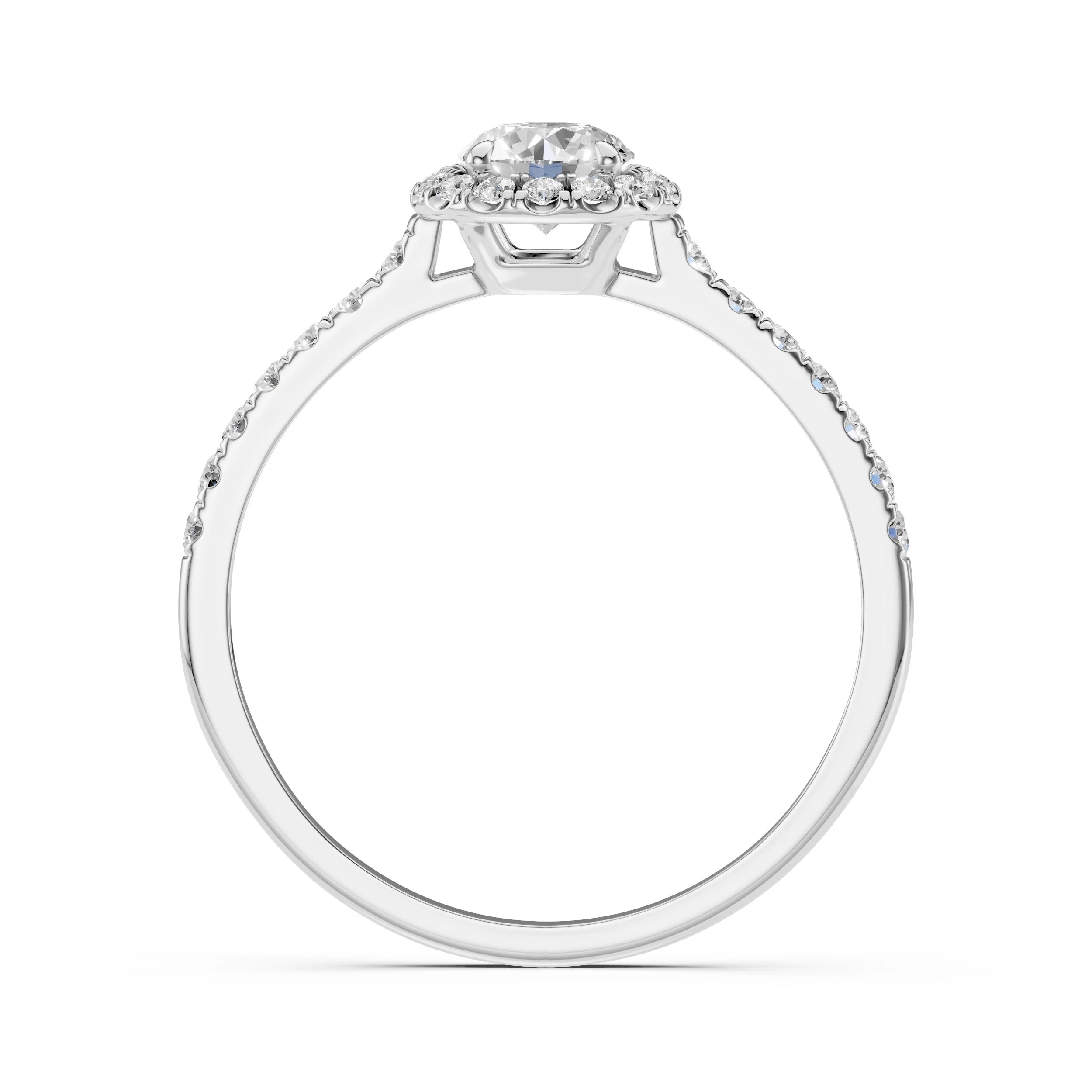 Solitaire Eternity Ring (Round), 0.5 ct — 101-10095(5.1)