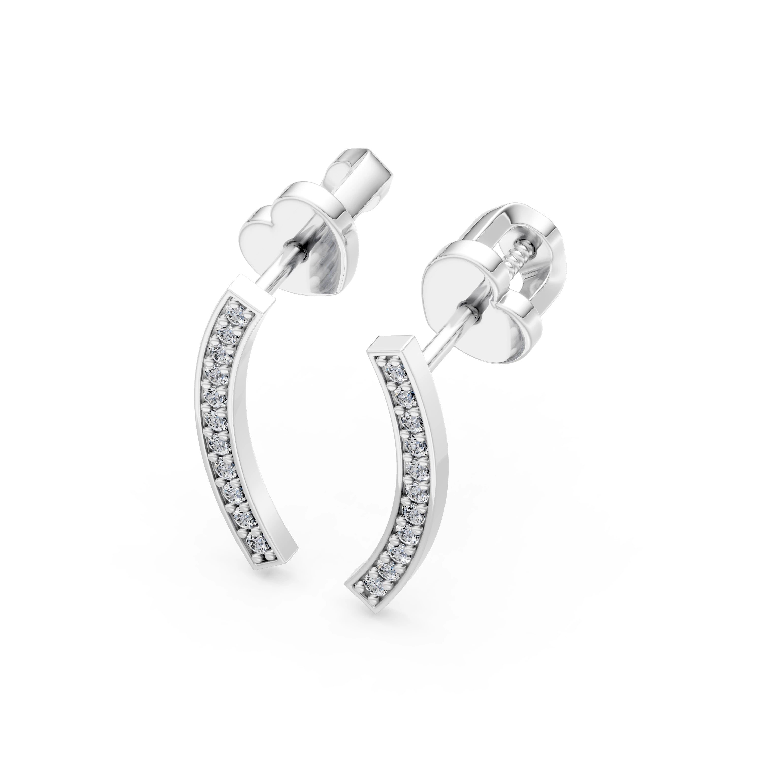 Minimalism Earring, 0.13 ct — 102-10065