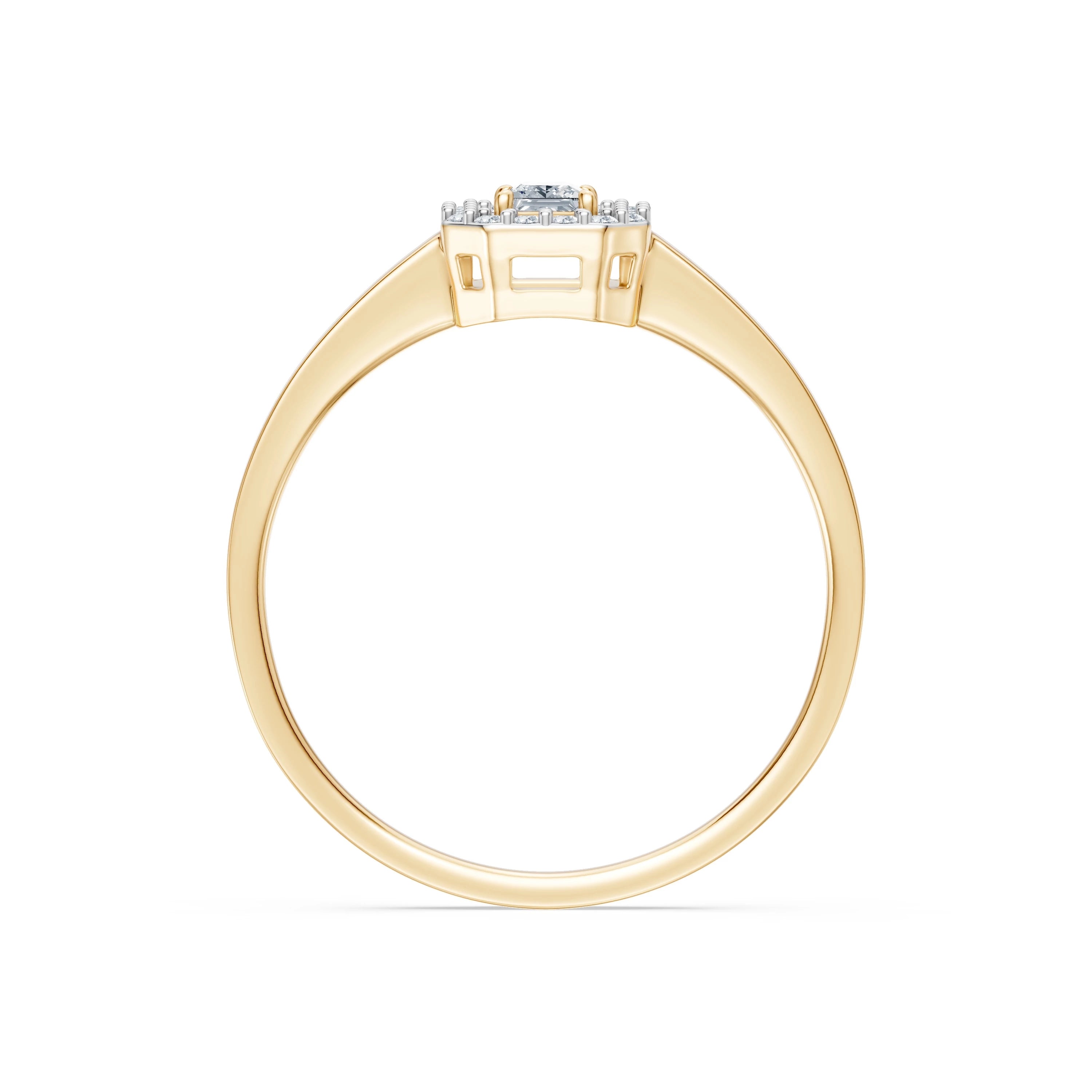 Solitaire Eternity Ring, 0.17 ct — 101-10115(3.0)PR