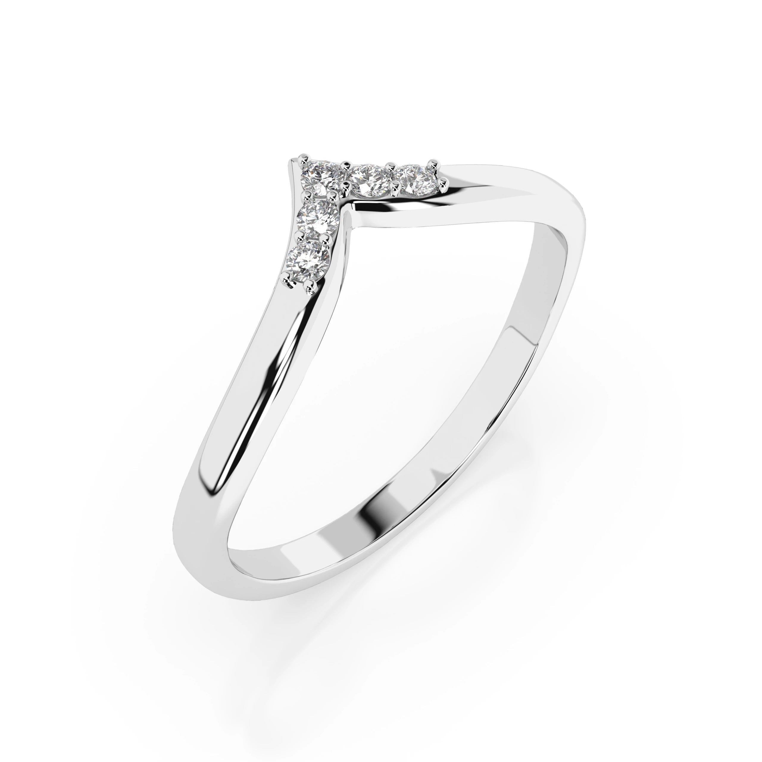Minimalism Ring (Round), 0.05 ct — 101-10161/2