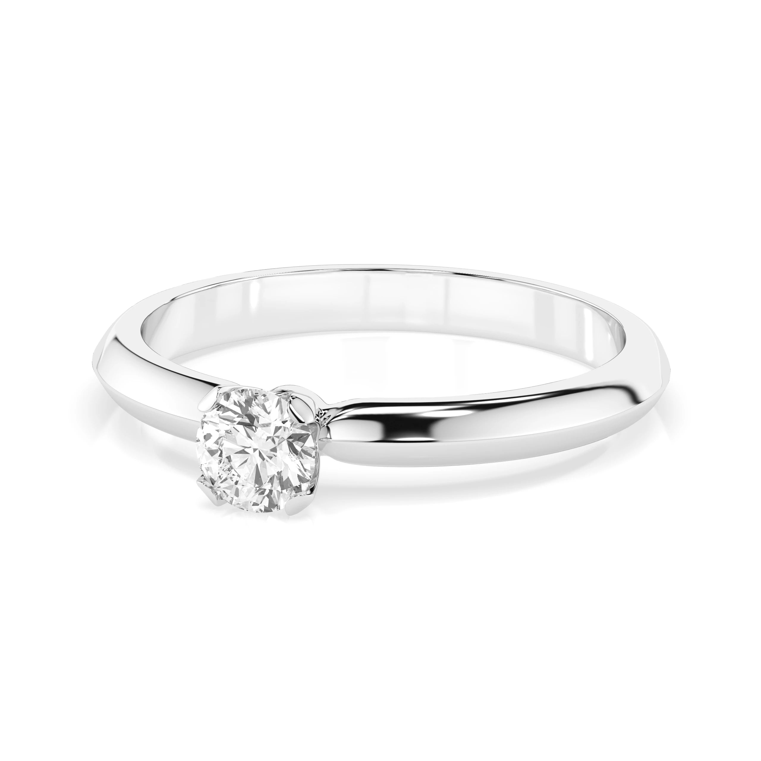 Solitaire Ring (Round), 0.3 ct — 101-10089(4.2)