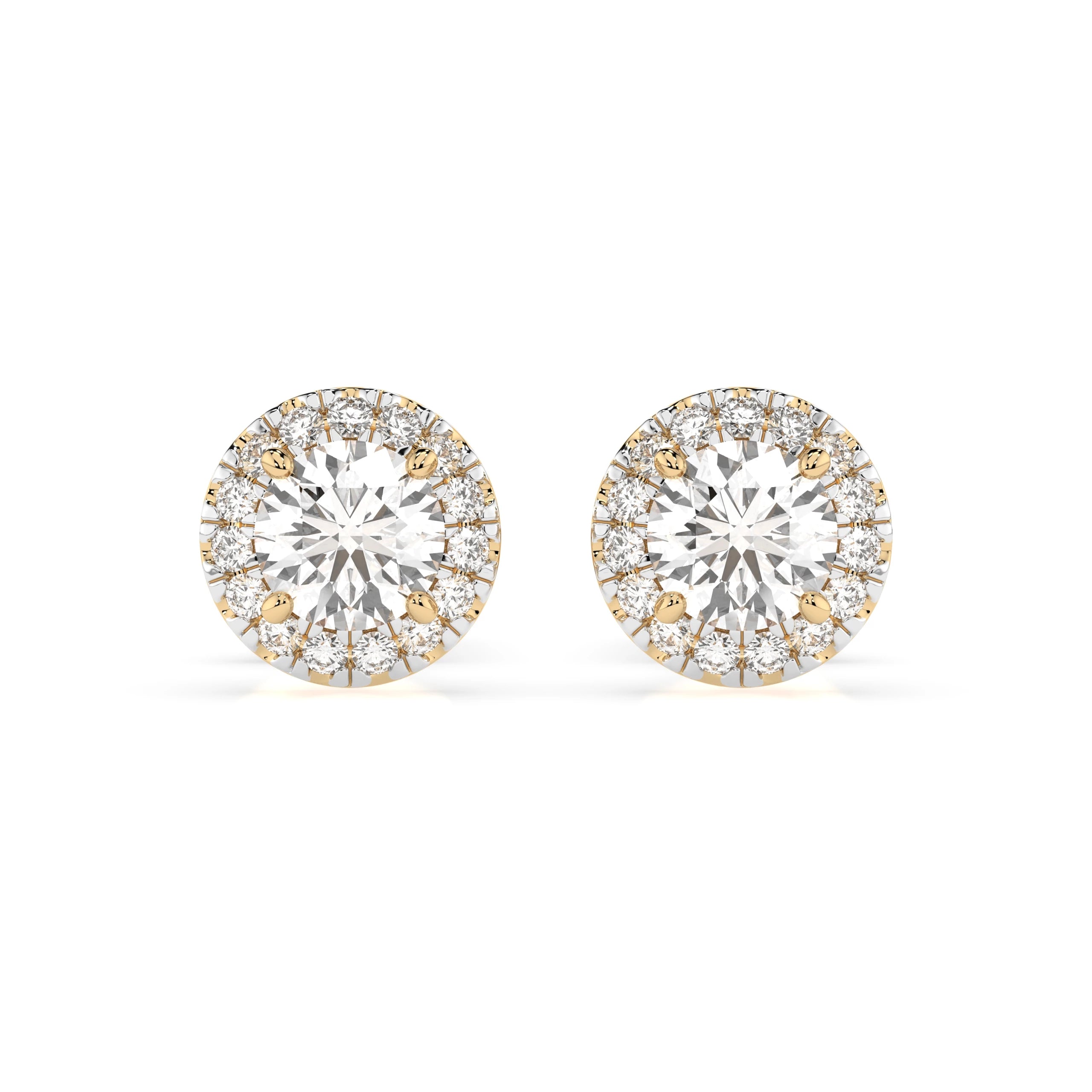 Solitaire Eternity Earring (Round), 0.4 ct — 102-10095(3.7)