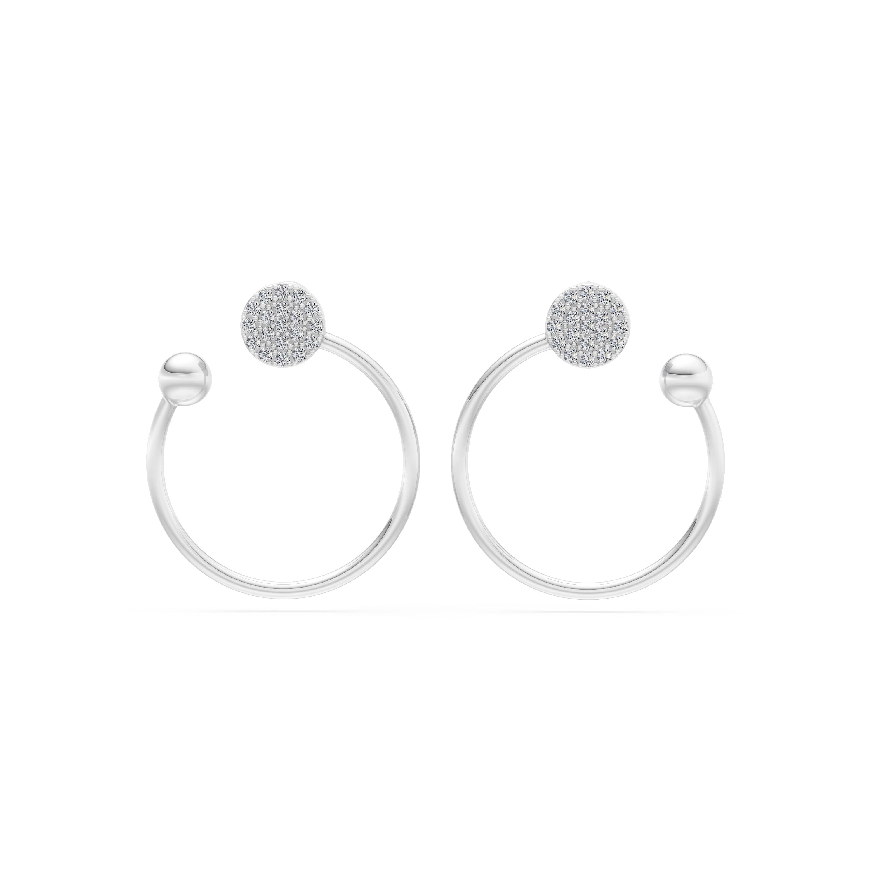 Minimalism Earring, 0.23 ct — 102-10081