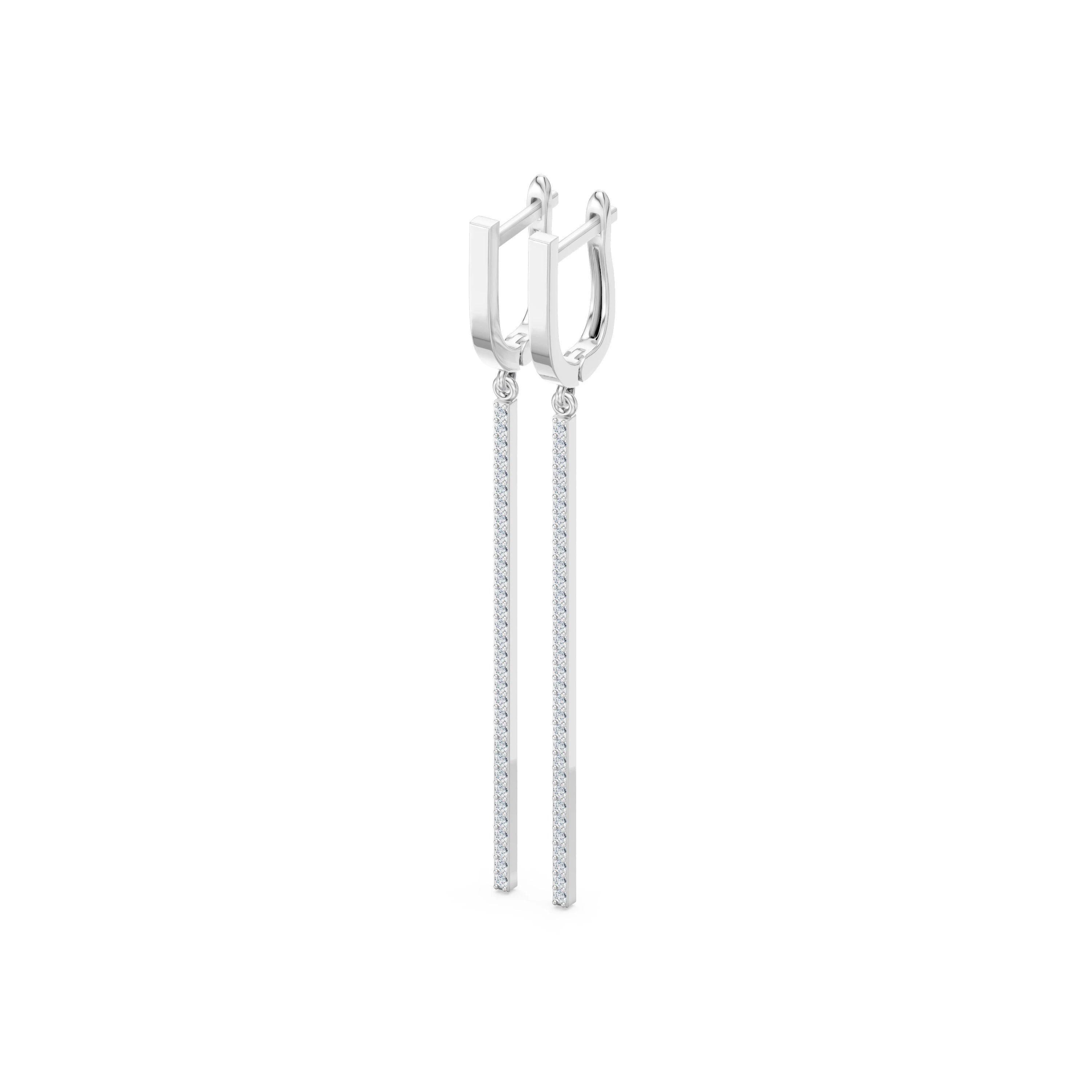 Minimalism Earring, 0.38 ct — 102-10129/2