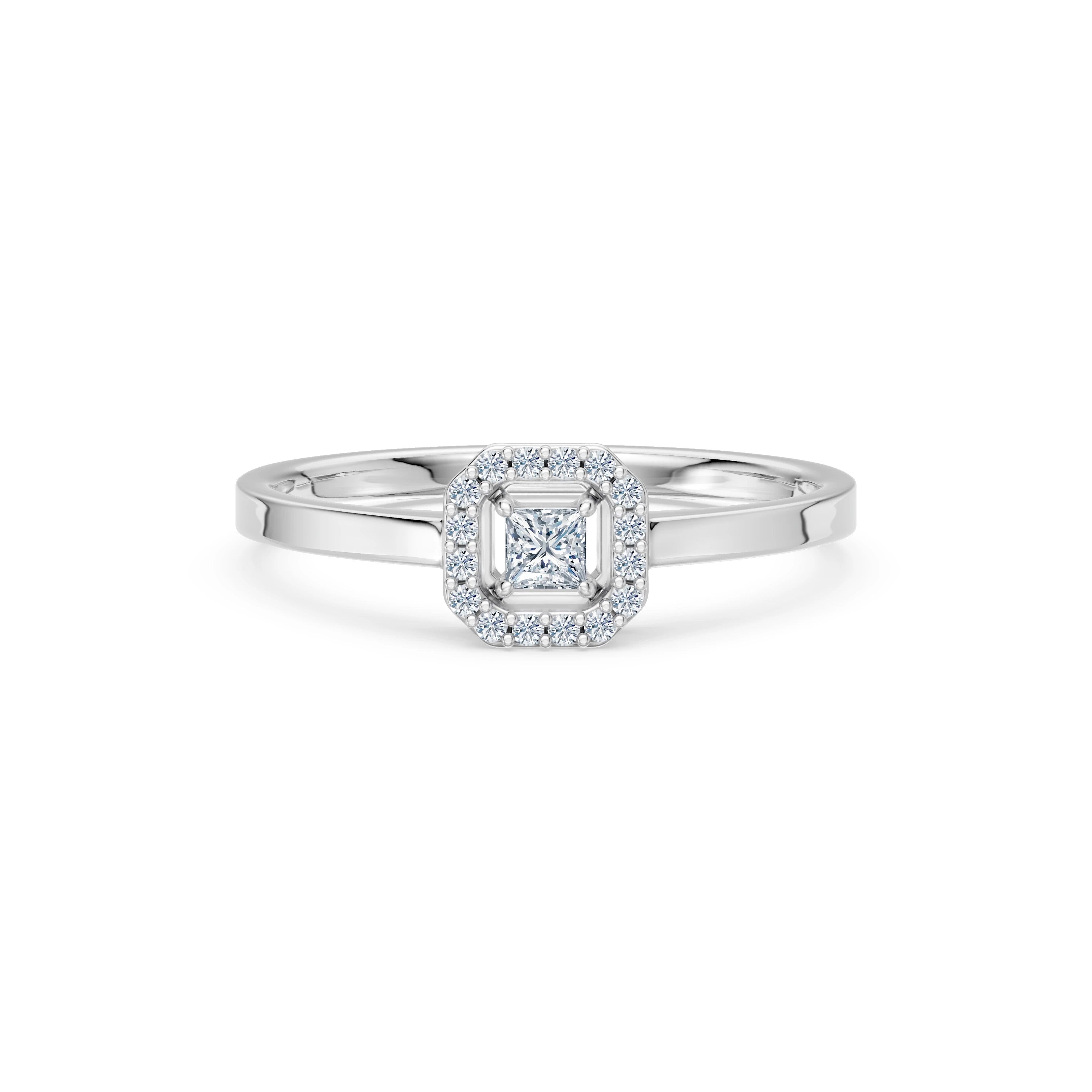 Solitaire Eternity Ring, 0.17 ct — 101-10115(3.0)PR
