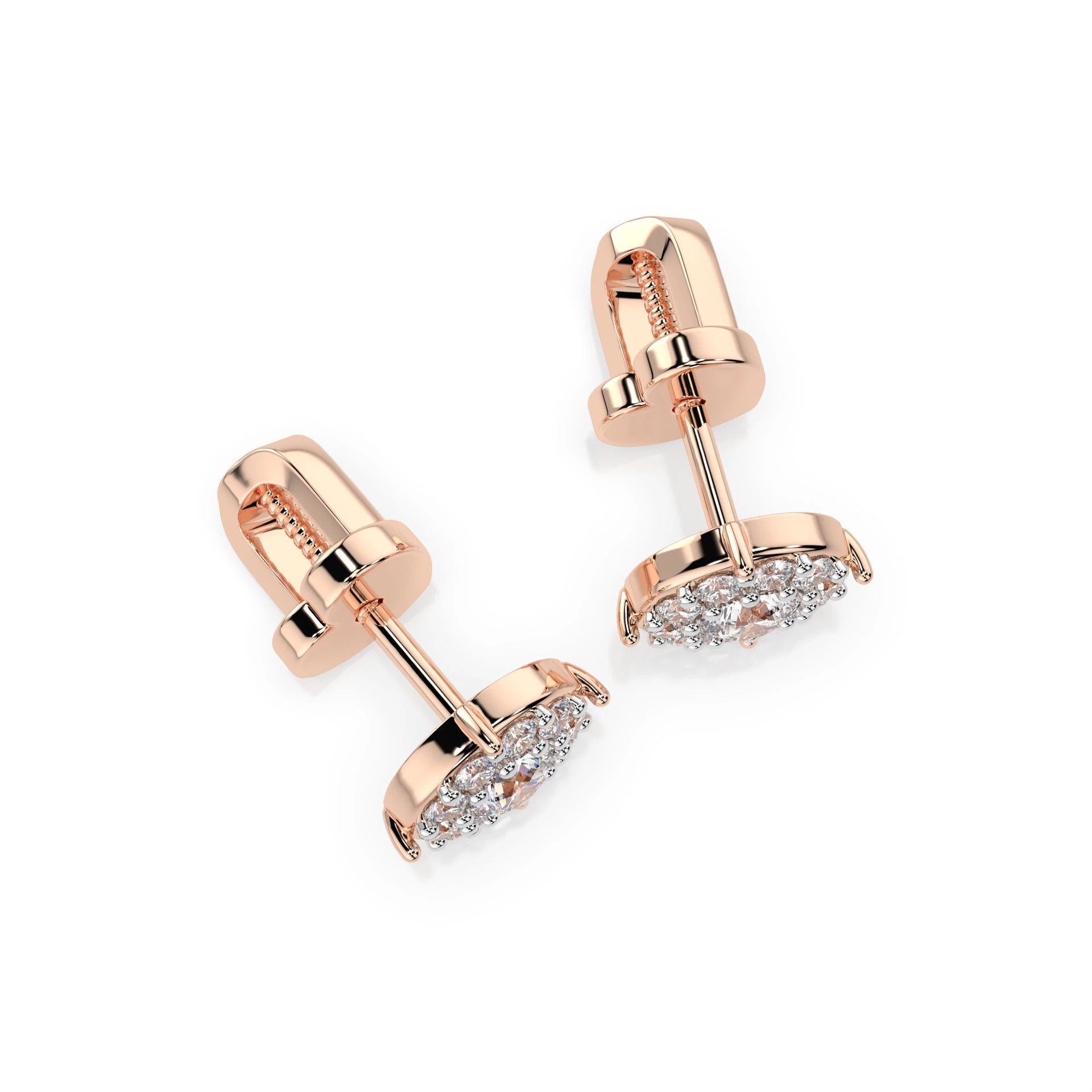 Solitaire Eternity Earring (Round), 0.3 ct — 102-10017(3.4)