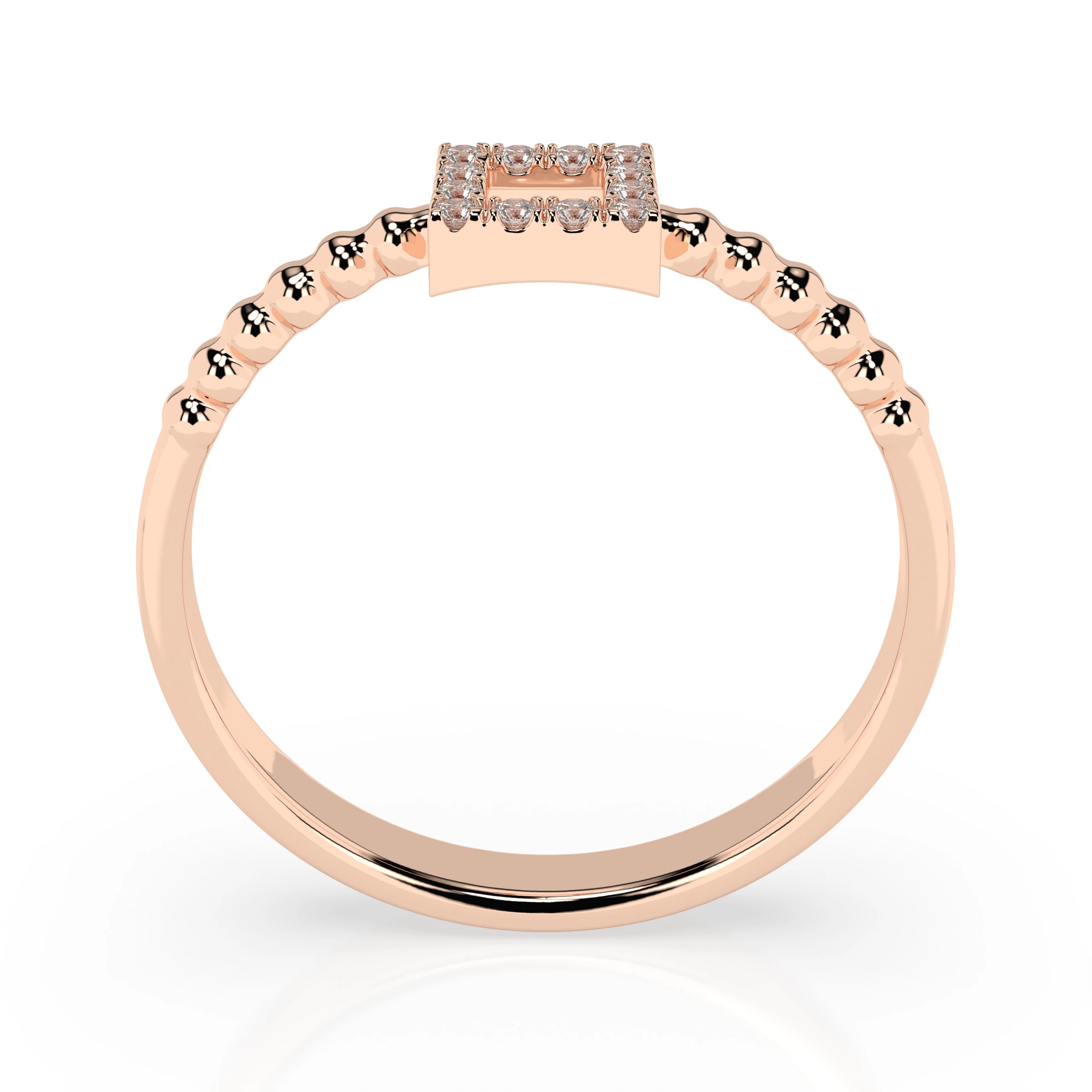 Minimalism Ring (Round), 0.07 ct — 101-10053