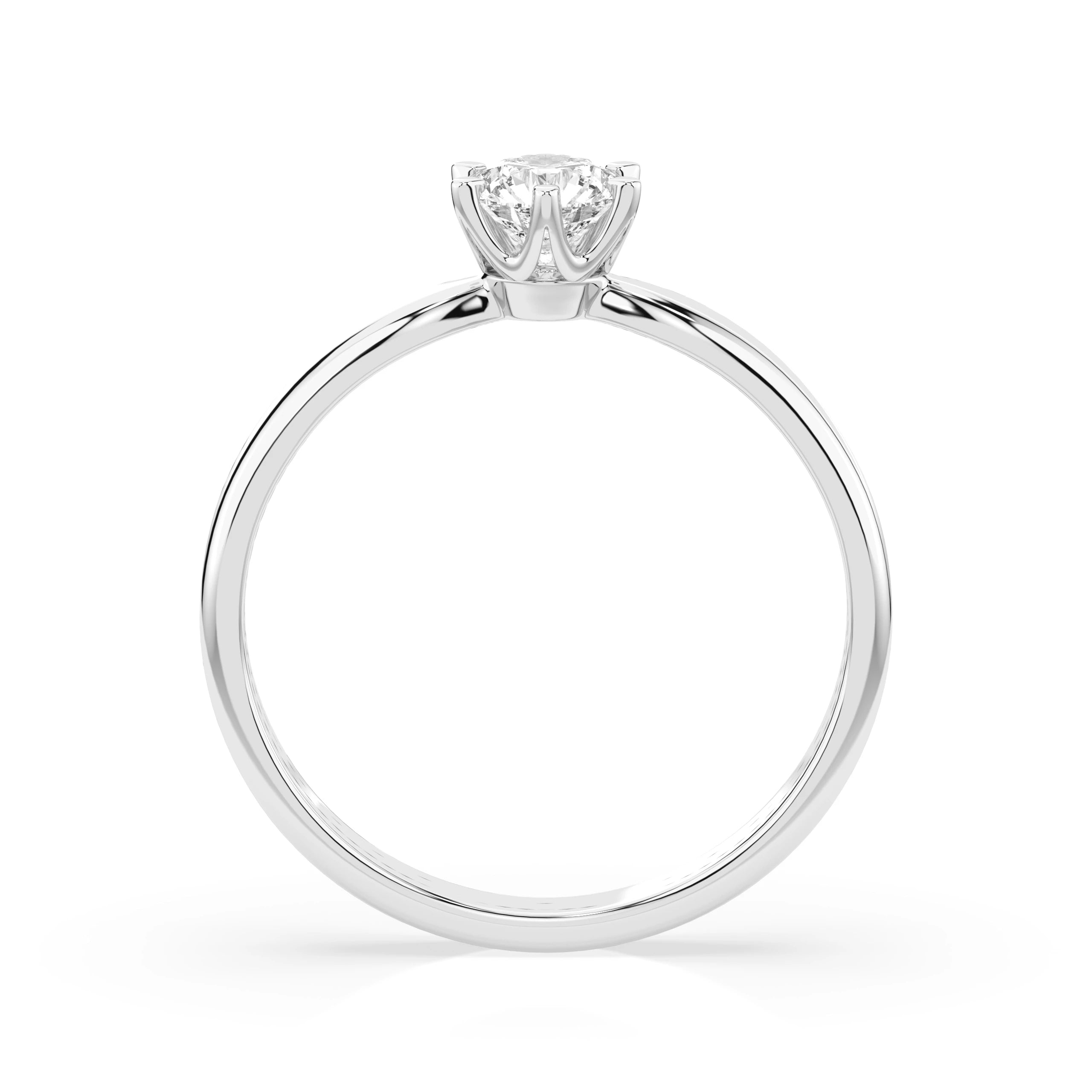 Solitaire Ring (Round), 0.25 ct — 101-10040(4.0)